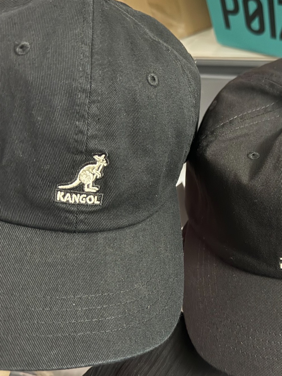 custom review-KANGOL Хлопковые кепки унисекс черные