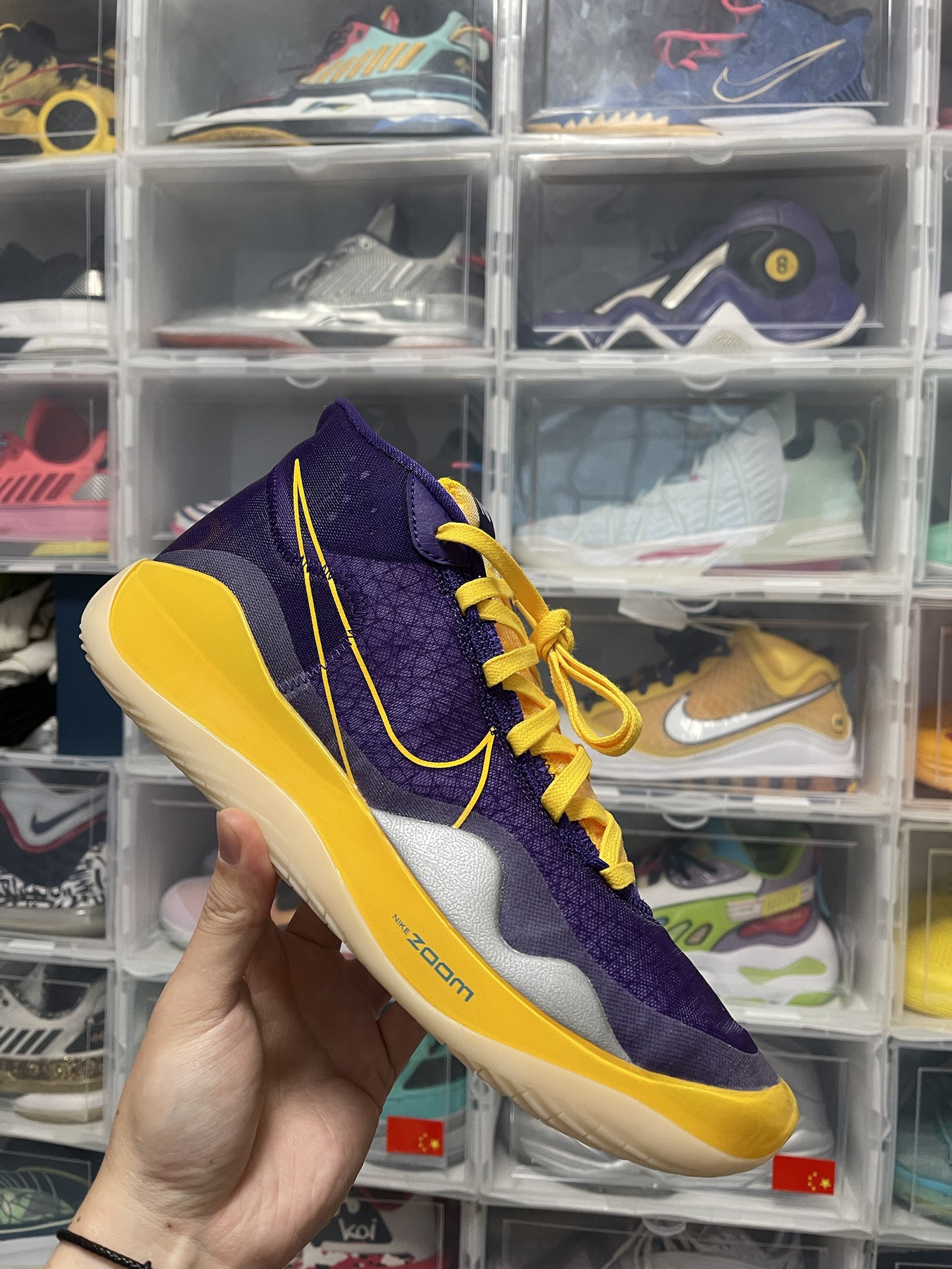 湖人配色的kd12有见过吗?