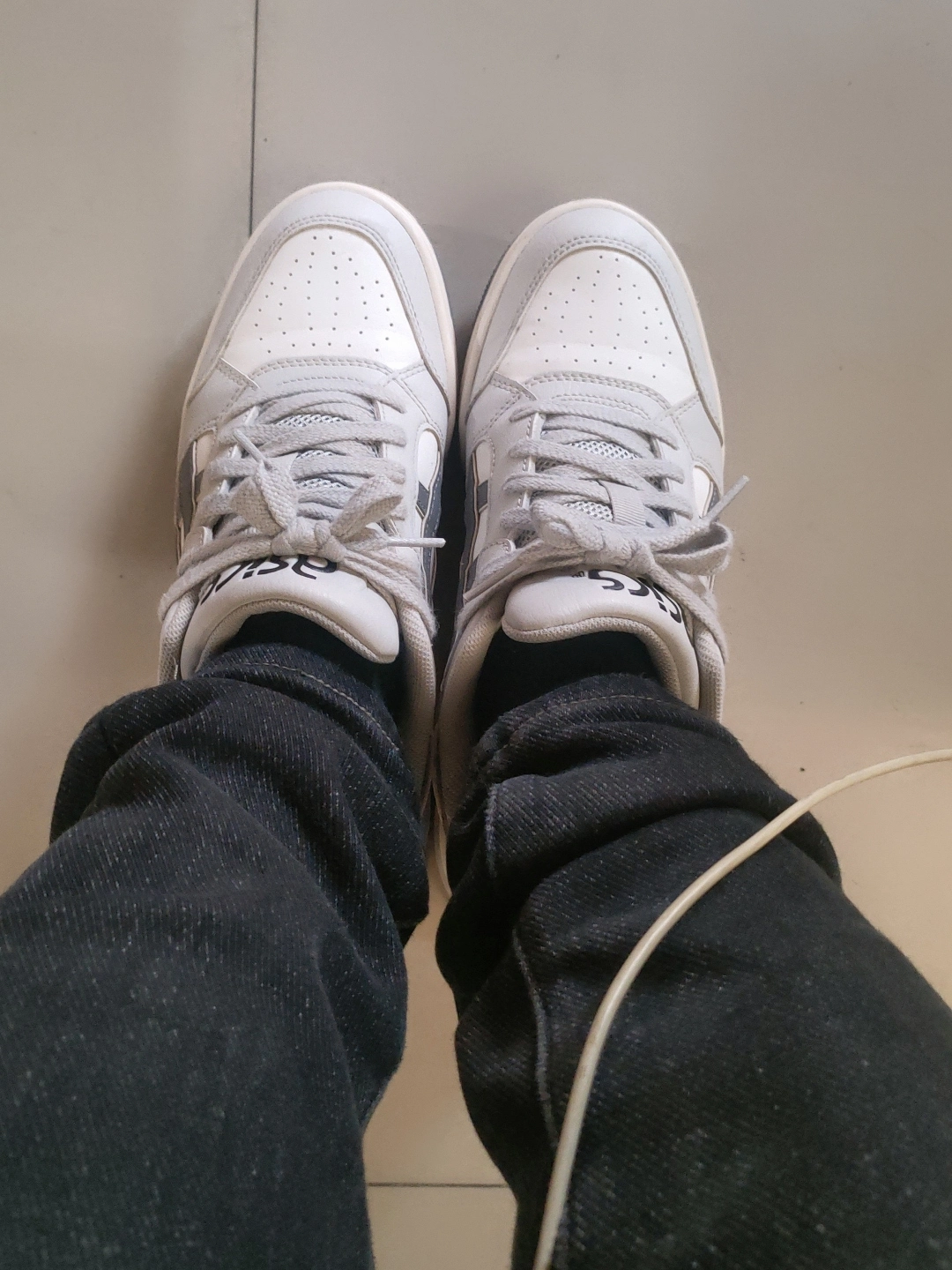 custom review-Asics Гель Spotlyte Low Топ Винтажные Баскетбольные Кроссовки Унисекс Белый Серый