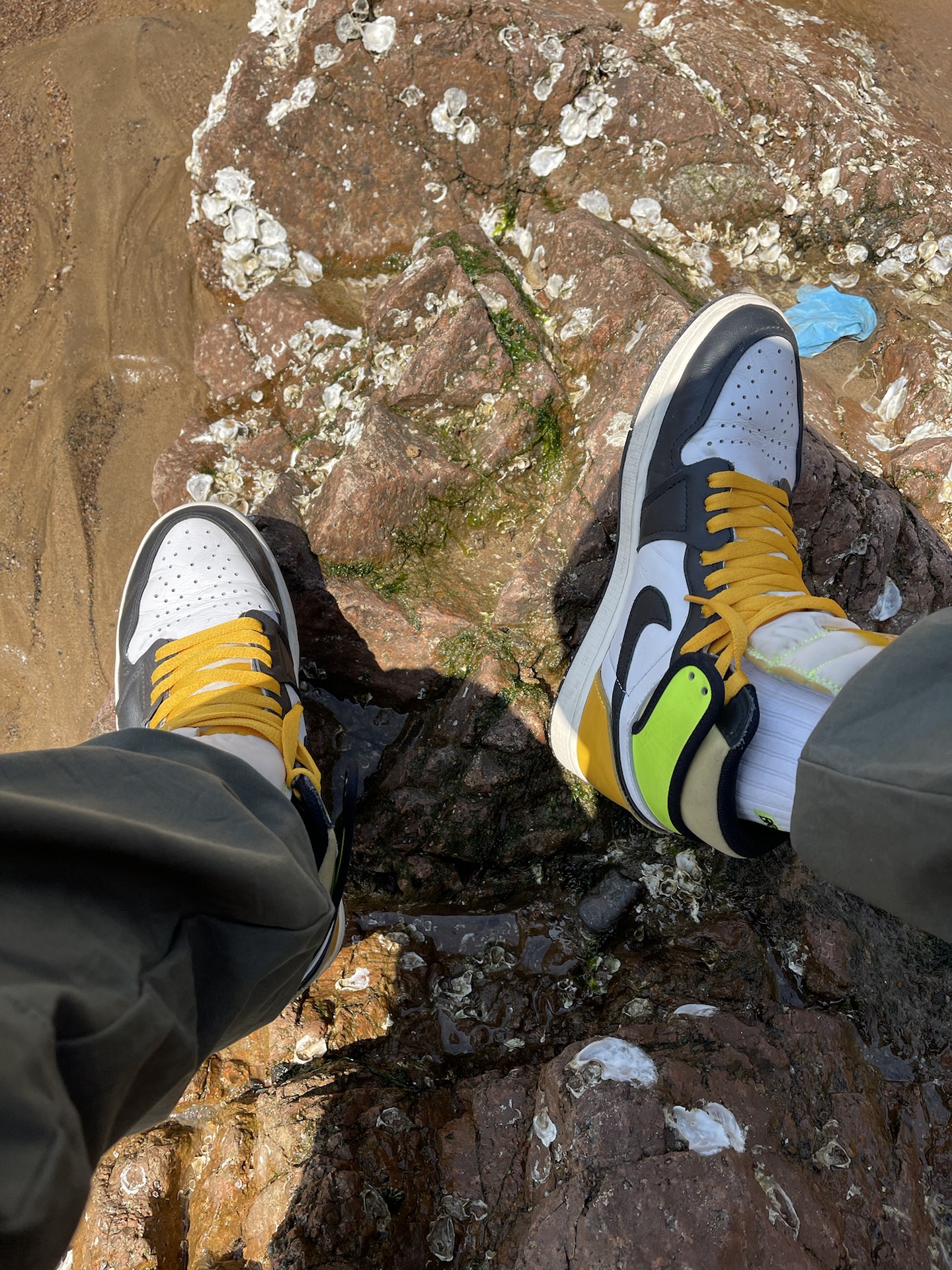 aj1黄橙脚趾 一年四季都能轻松穿搭