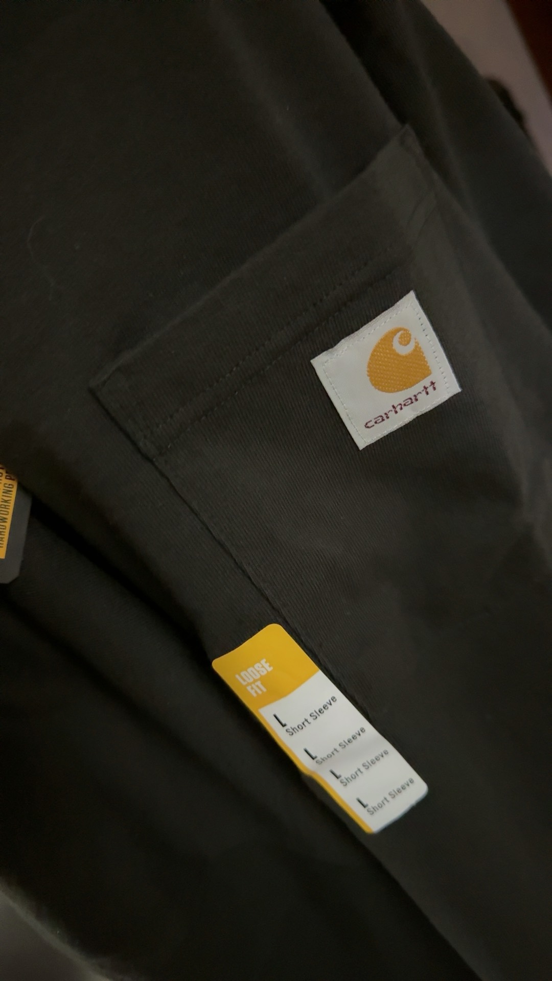 custom review-Carhartt K87 Свободный крой Тяжелая короткая рукавная футболка Мужская