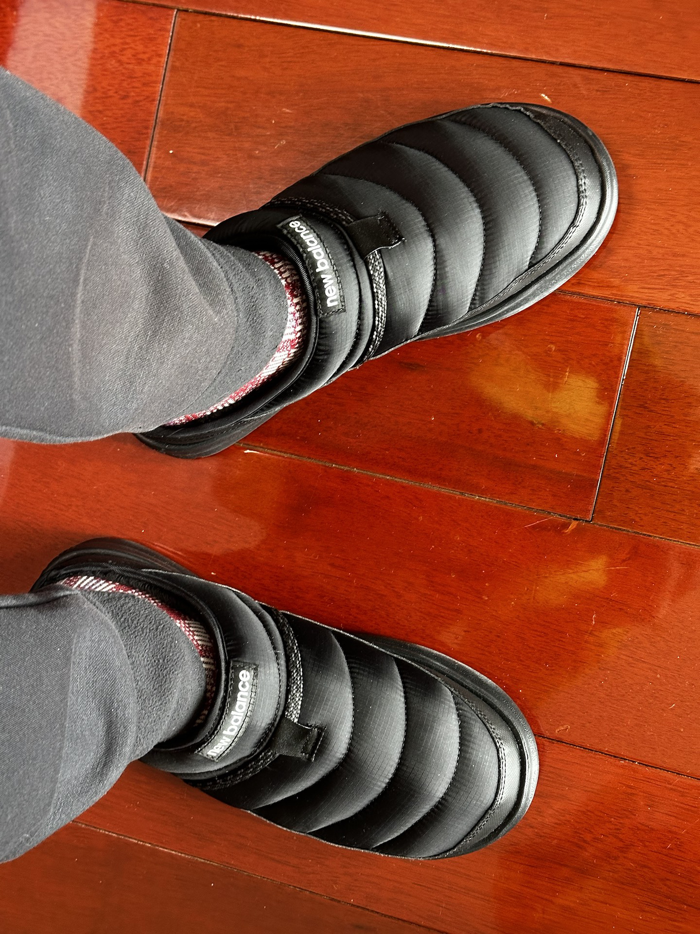 custom review-New Balance NB Moc V2 Водонепроницаемый и Теплый Низкий Топ Повседневная Обувь Унисекс Черный