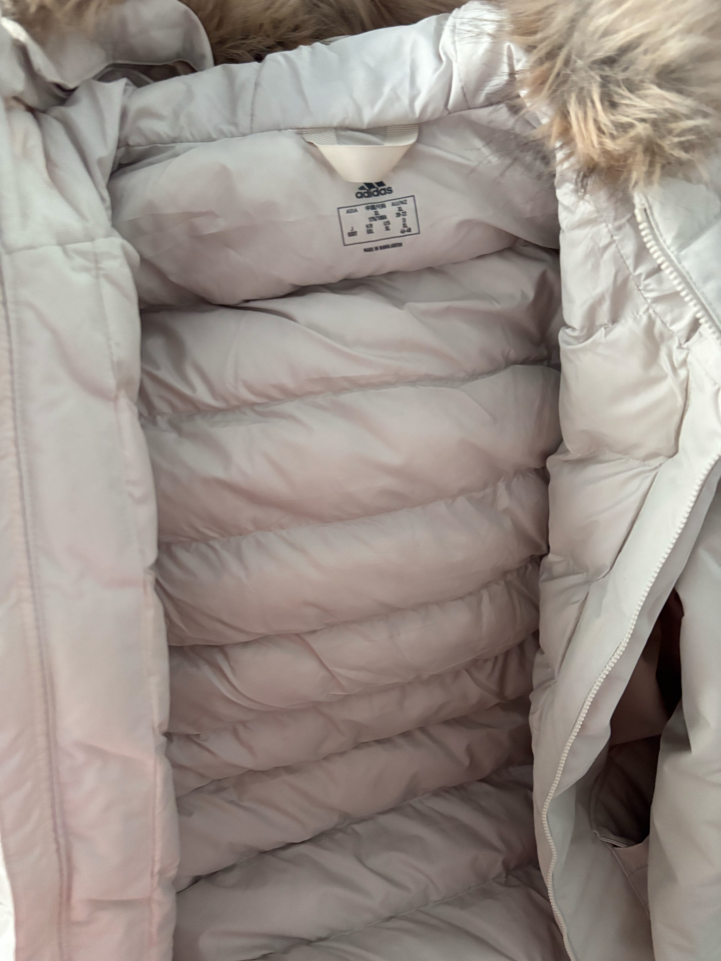 custom review-Adidas Пуховая куртка Женская Бокситовый коричневый