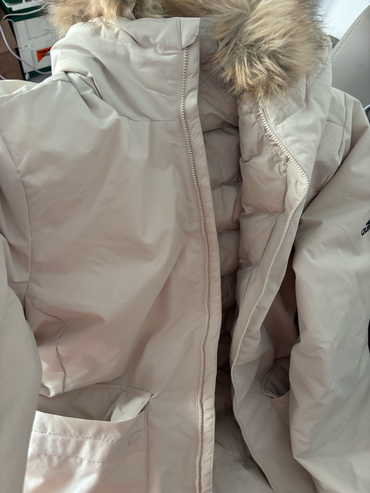 custom review-Adidas Пуховая куртка Женская Бокситовый коричневый