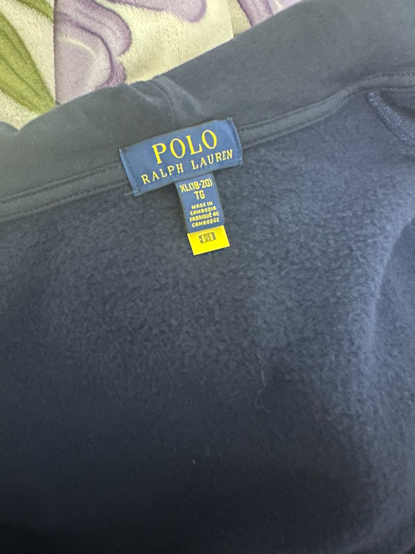 custom review-Polo Ralph Lauren Свитшот Темно-синий Детский