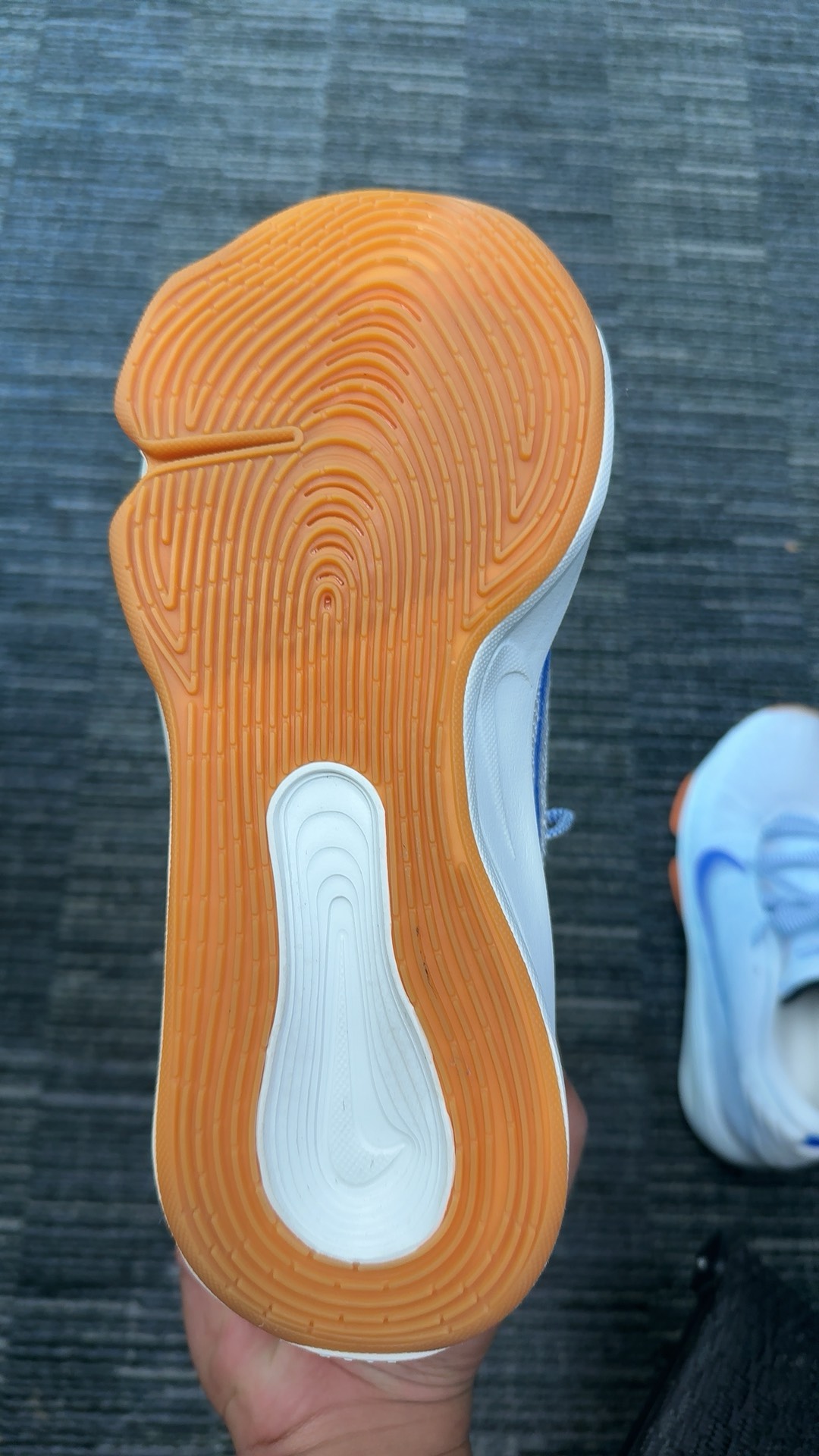 custom review-Nike Air Zoom GT Hustle 3 MID Топ Баскетбольные кроссовки Унисекс Белый Синий