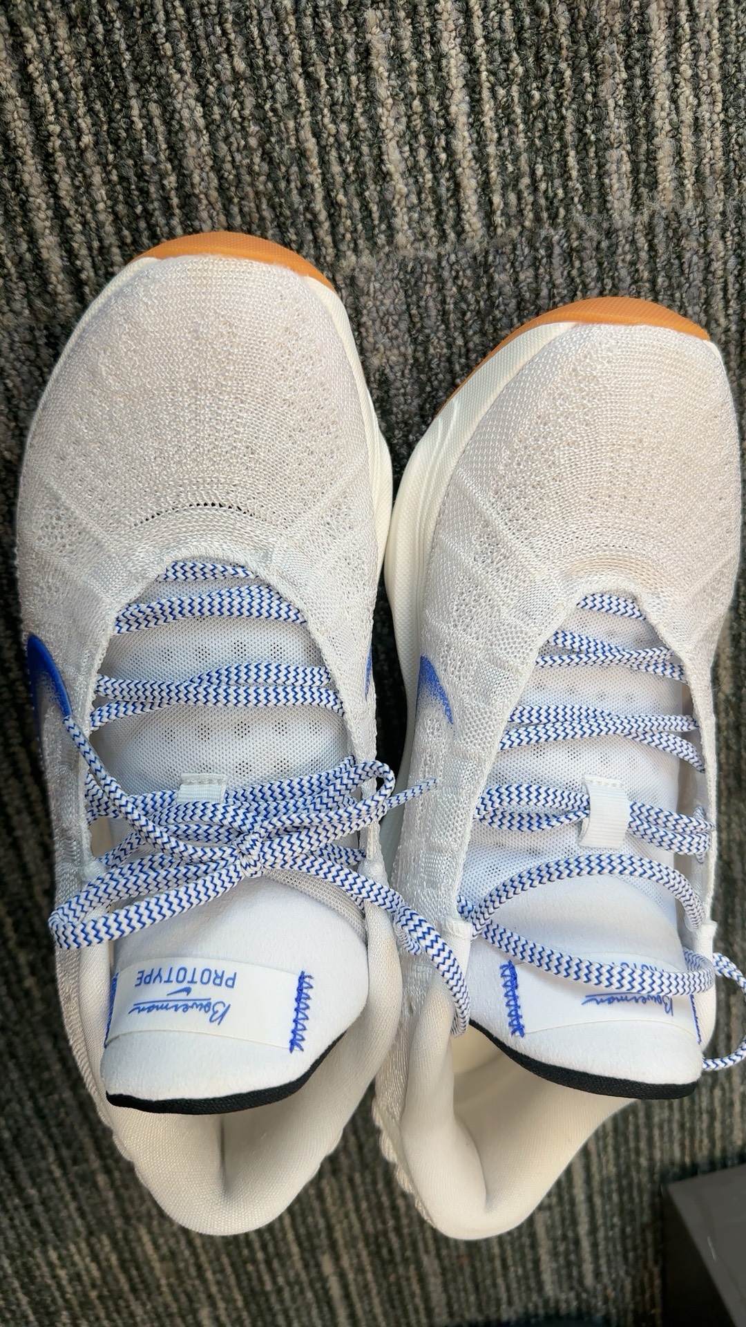 custom review-Nike Air Zoom GT Hustle 3 MID Топ Баскетбольные кроссовки Унисекс Белый Синий