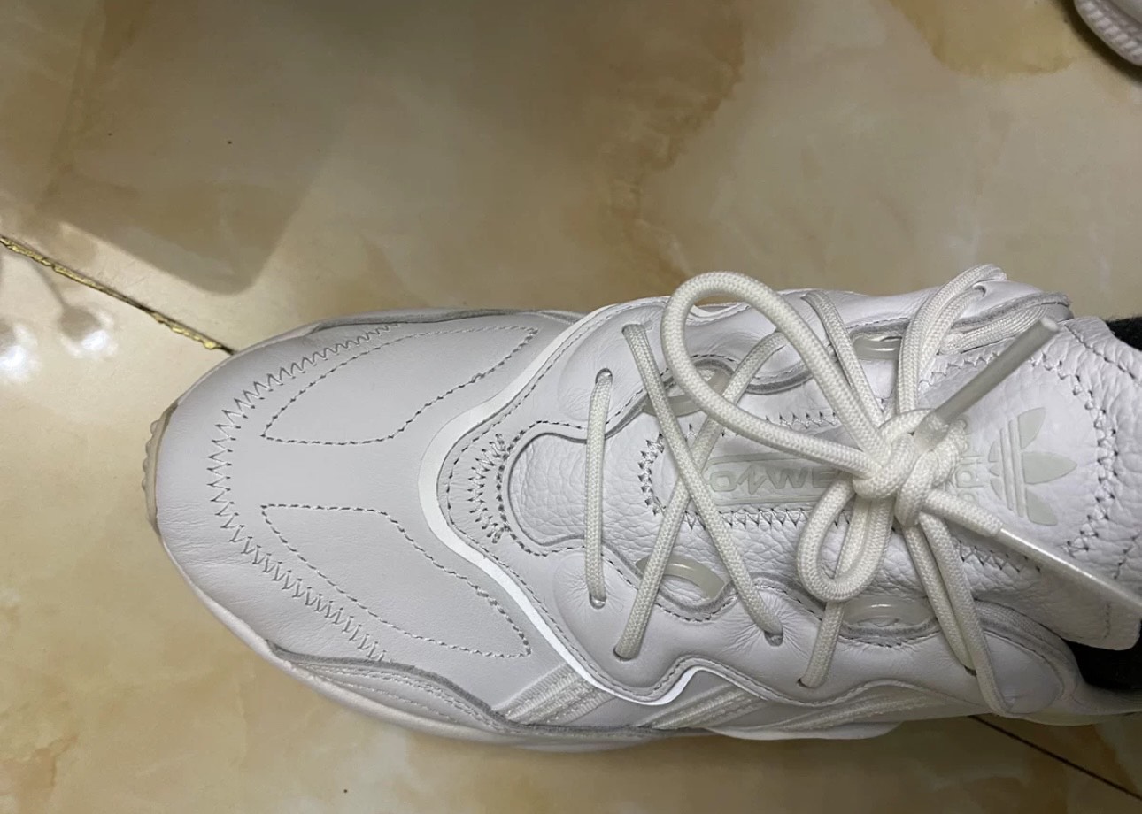 custom review-Adidas Originals Ozweego Шокабойеры Противоскользящие Устойчивые к истиранию Низкий Топ Повседневная Обувь Унисекс Белый