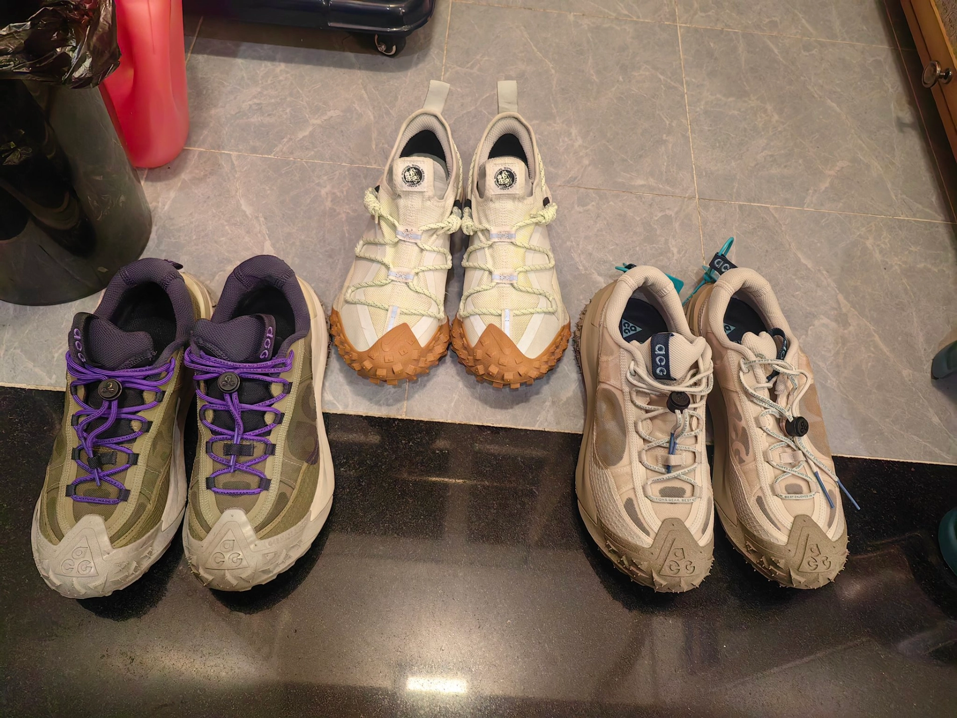 custom review-Nike ACG Mountain Fly 2 Сцепление Низкий Топ Альпинистская Обувь Унисекс Бежевый