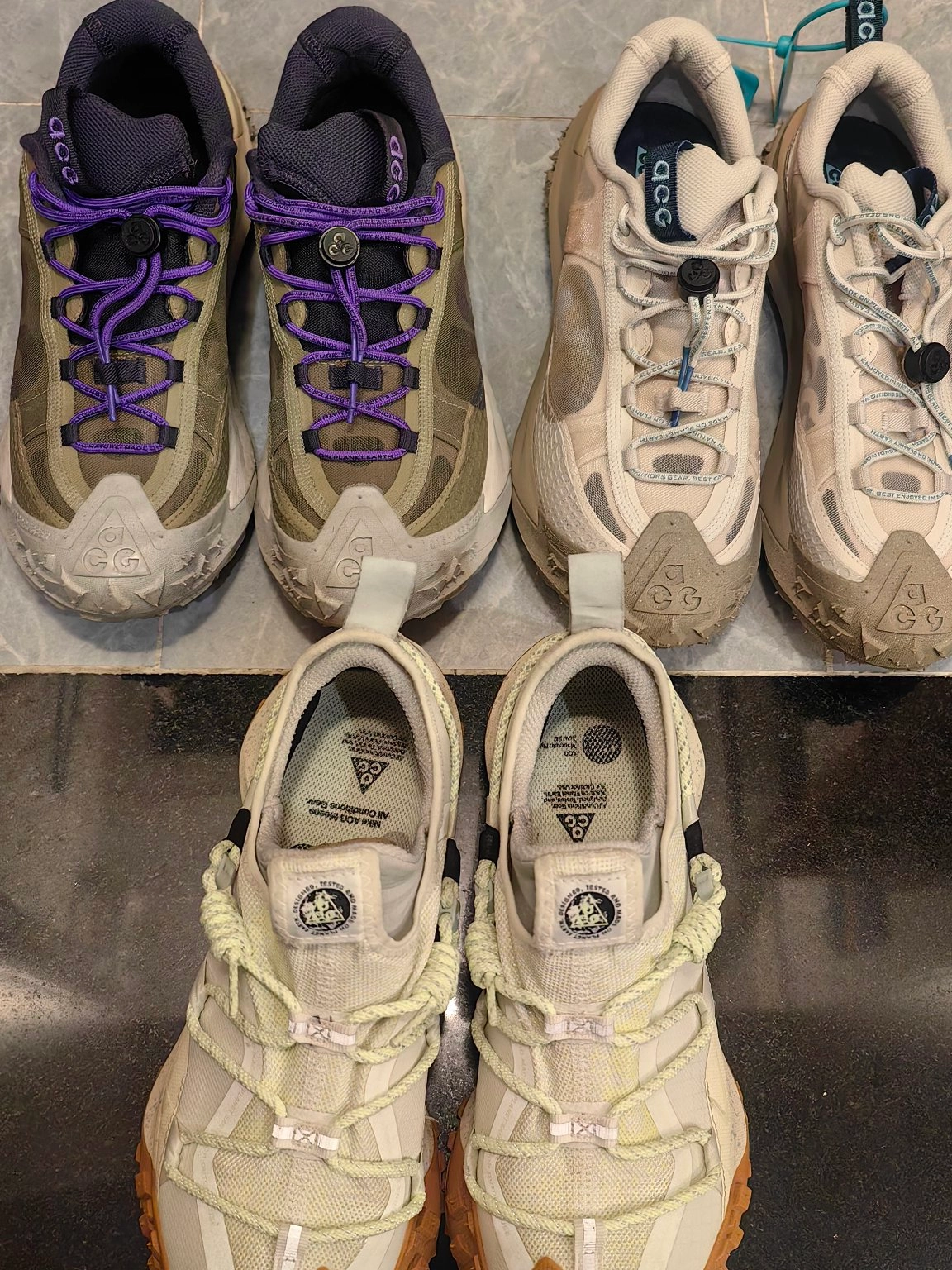 custom review-Nike ACG Mountain Fly 2 Сцепление Низкий Топ Альпинистская Обувь Унисекс Бежевый