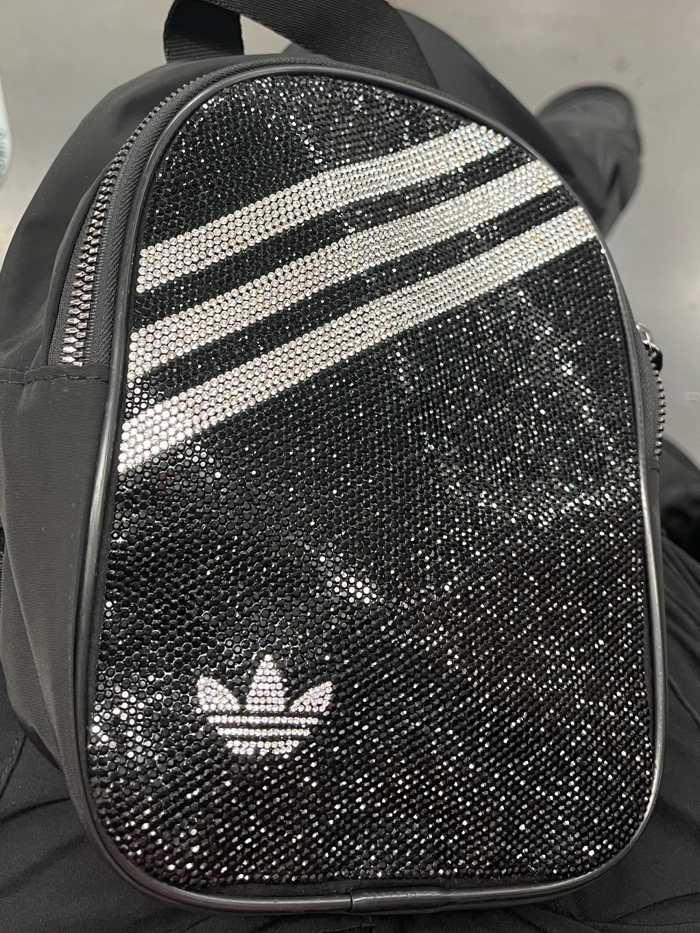 custom review-Adidas Originals Хлопковый Рюкзак Мини Унисекс Черный