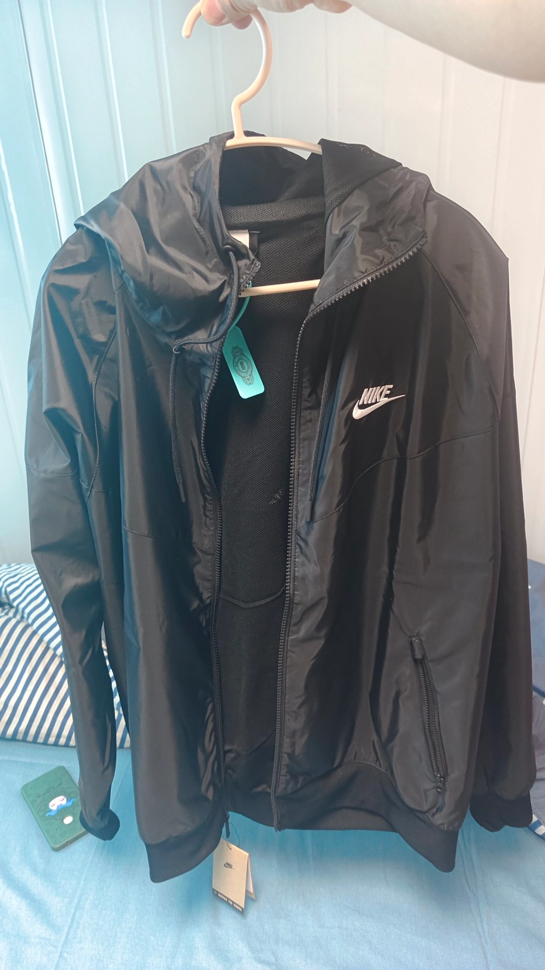 custom review-Nike WINDRUNNER Куртка Мужская Черная
