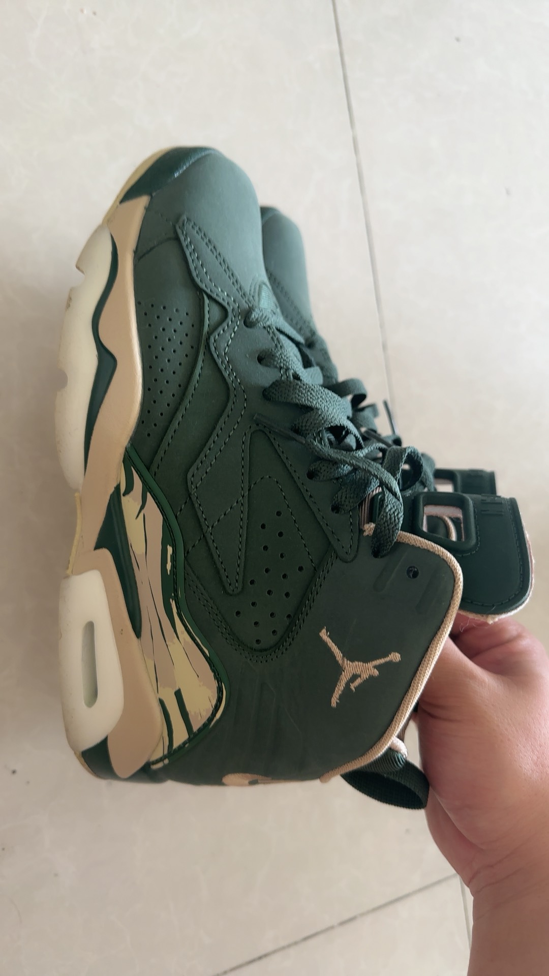 custom review-Jordan Jumpman MVP Green Women's
