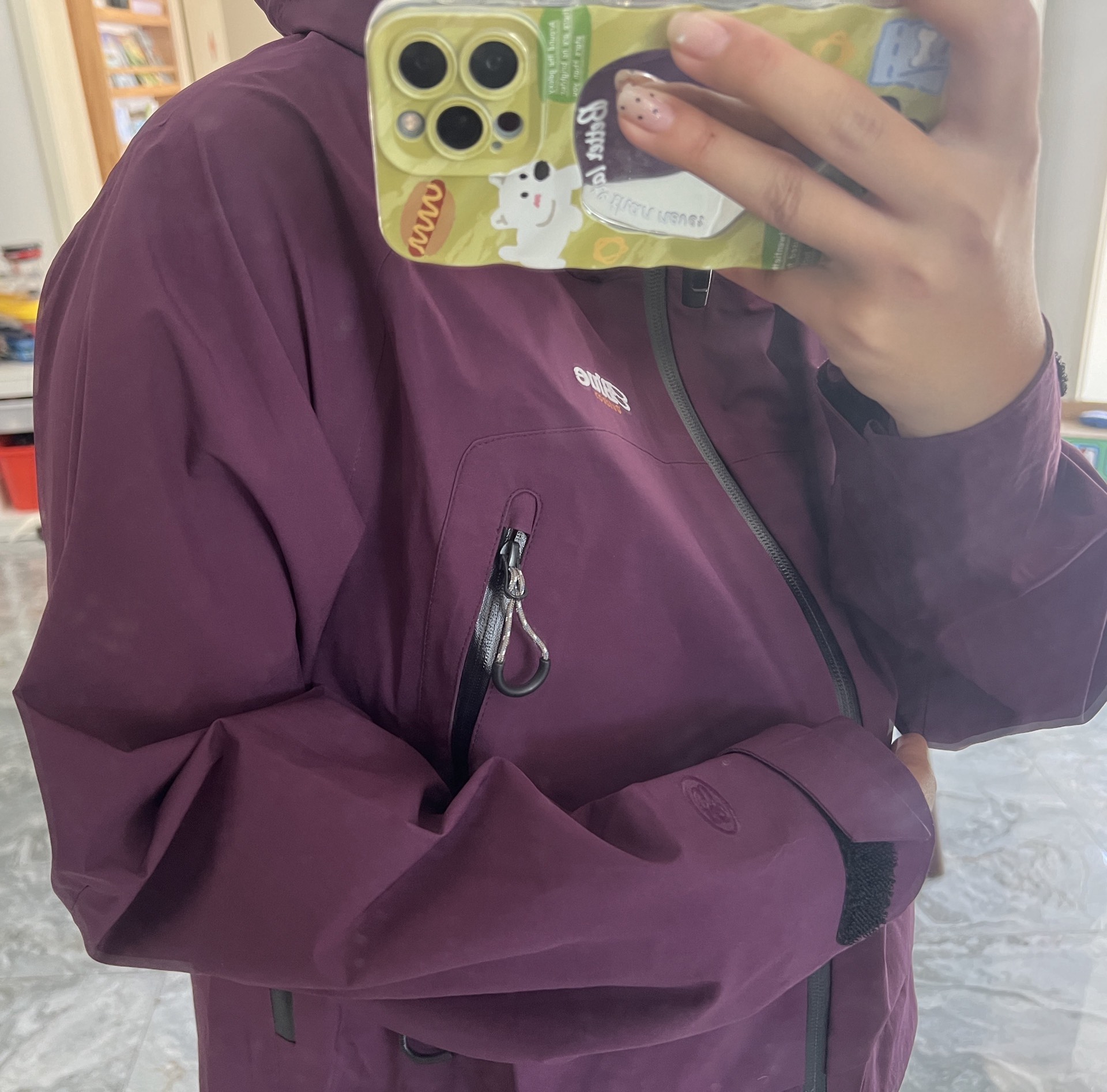 custom review-NOTHOMME BLUE Ветровка Унисекс