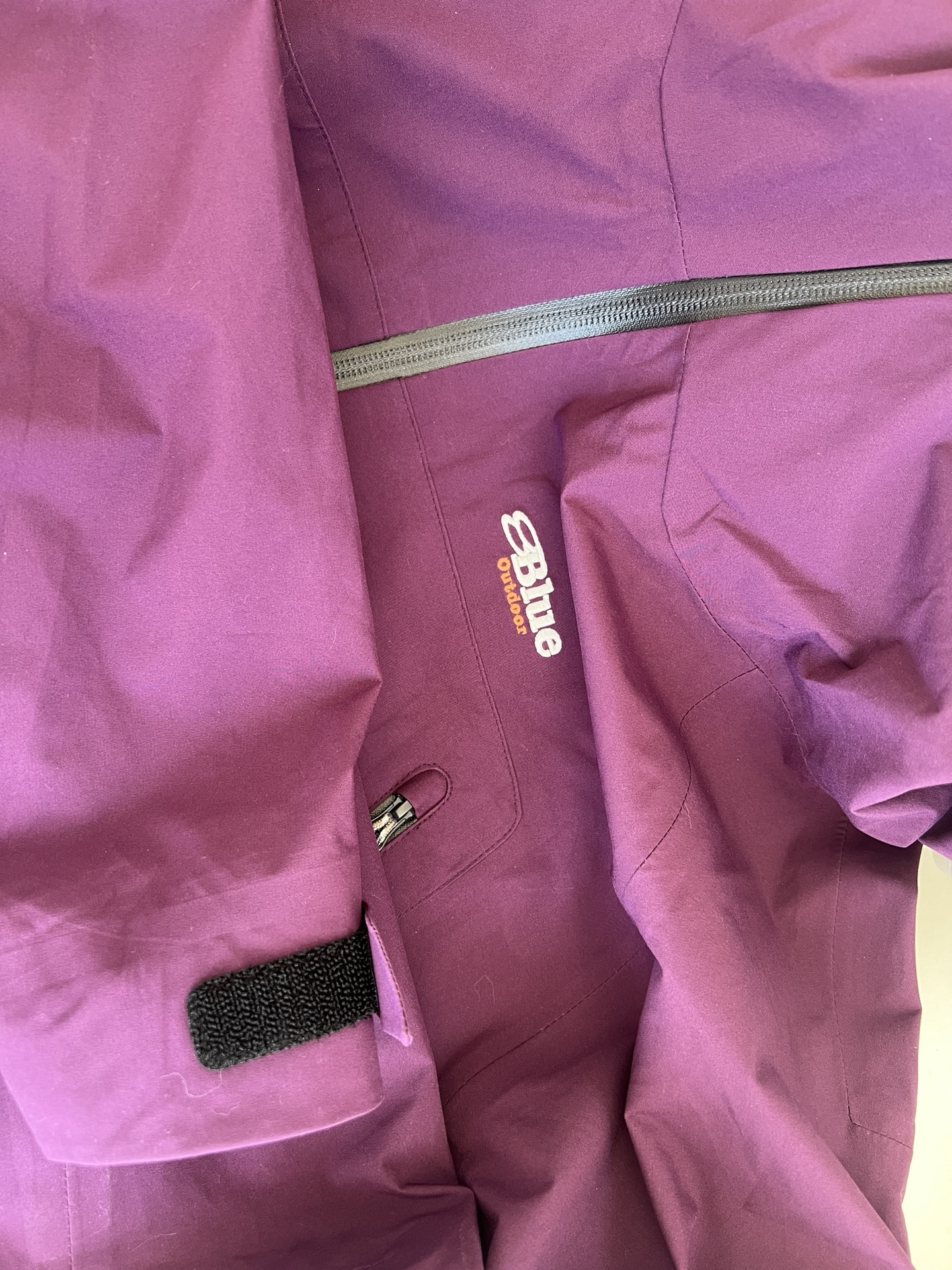 custom review-NOTHOMME BLUE Ветровка Унисекс