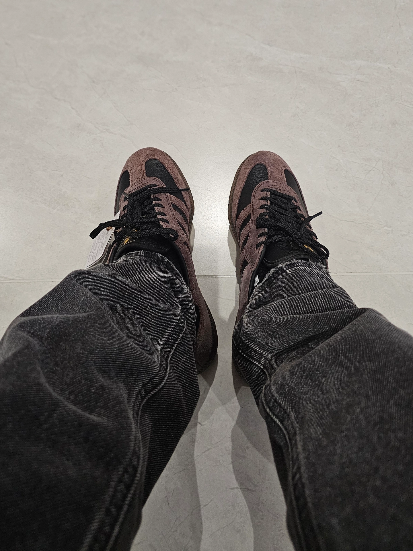 custom review-KADER x Adidas Originals Samba Low Скейтборд Кроссовки Топ Унисекс Коричневый Черный