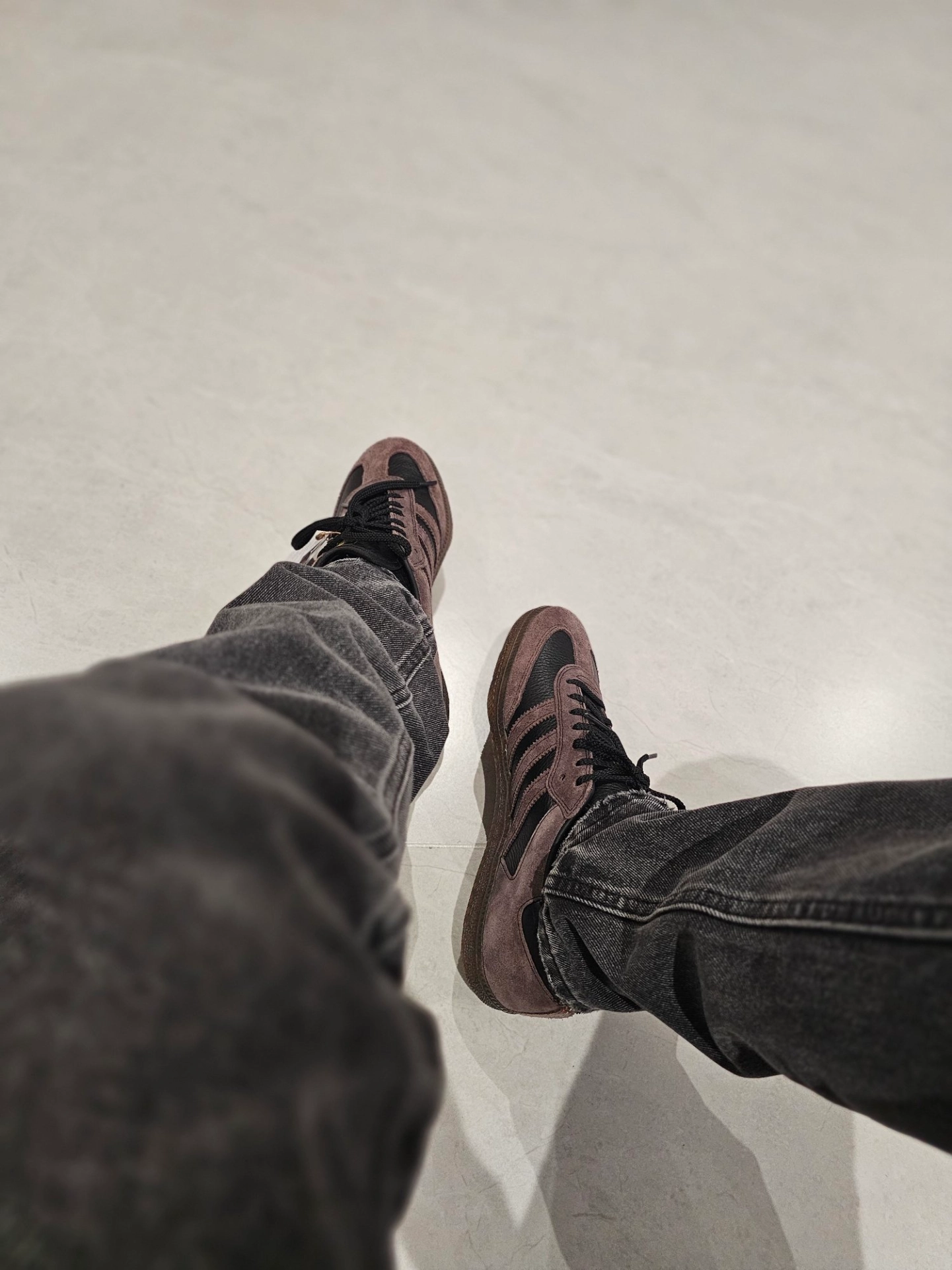 custom review-KADER x Adidas Originals Samba Low Скейтборд Кроссовки Топ Унисекс Коричневый Черный