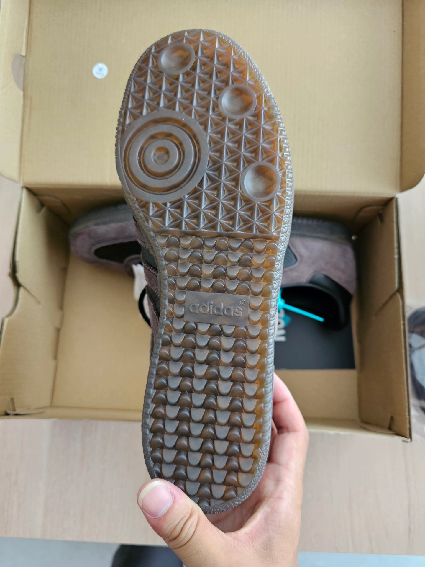 custom review-KADER x Adidas Originals Samba Low Скейтборд Кроссовки Топ Унисекс Коричневый Черный