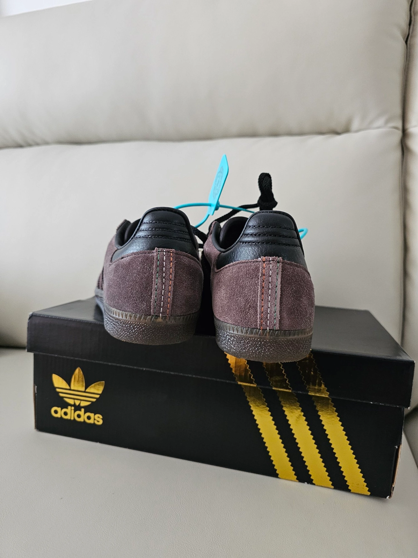 custom review-KADER x Adidas Originals Samba Low Скейтборд Кроссовки Топ Унисекс Коричневый Черный