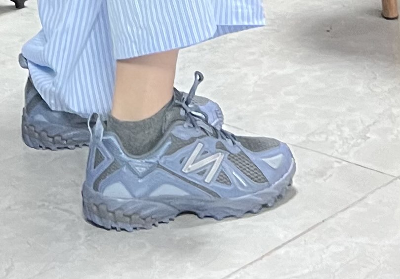 custom review-New Balance совместная разработка Амортизация Устойчивость к истиранию Дышащий Низкий верх Уличная обувь Унисекс Синий Черный