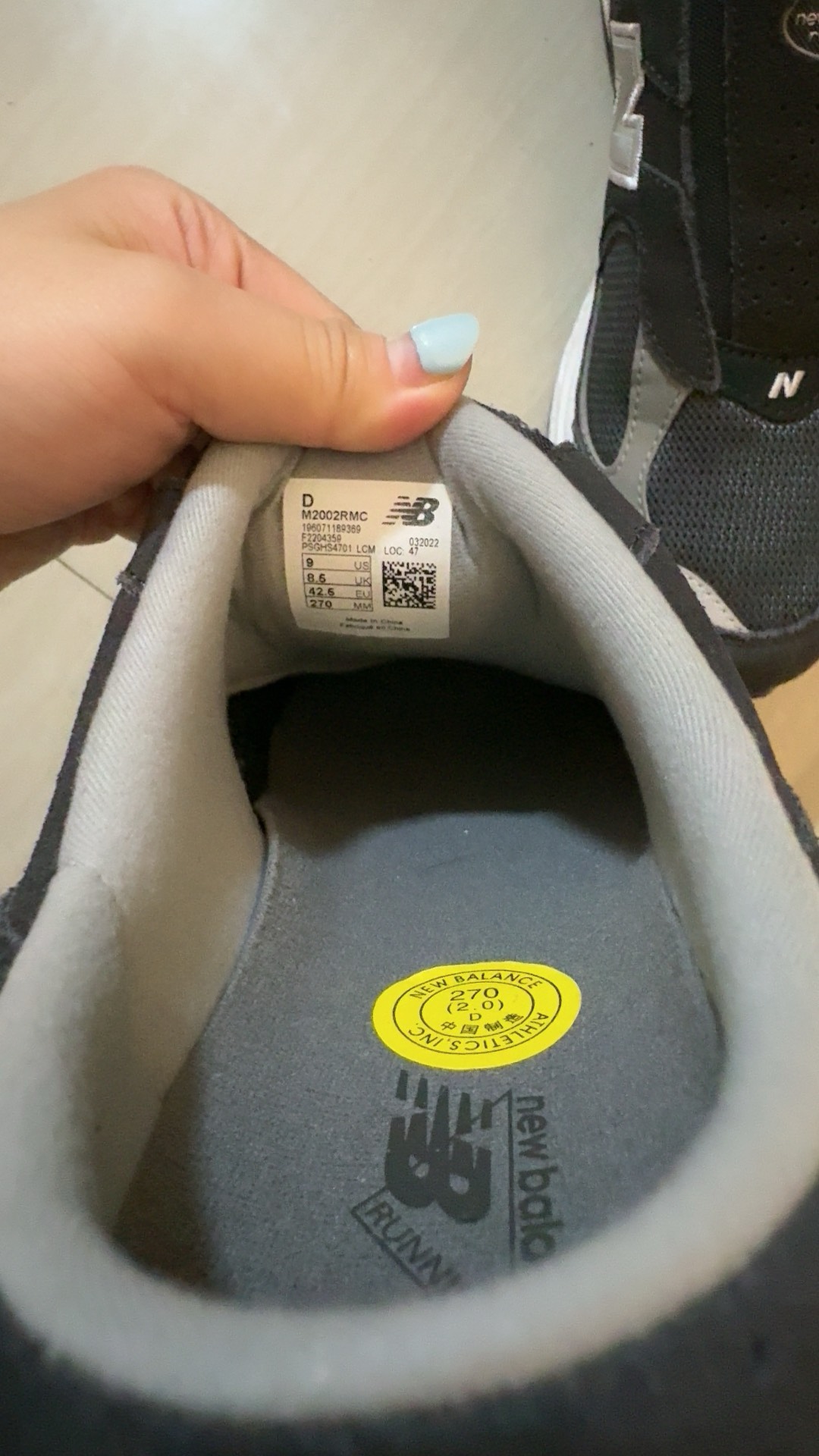 custom review-New Balance NB 2002RM Low Топ Повседневная обувь Мужская Черная