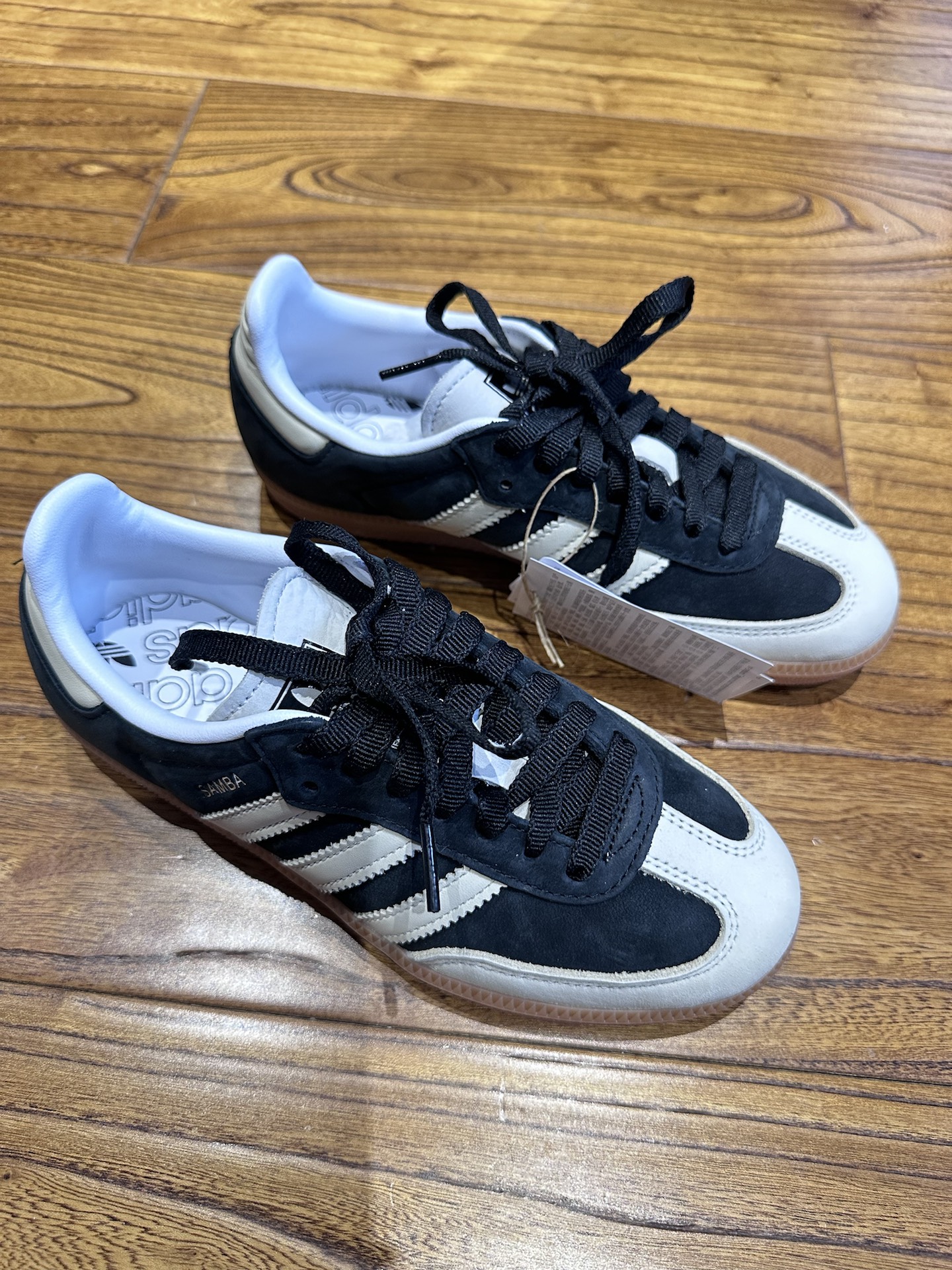 custom review-adidas originals Samba OG Black Wonder White Women's