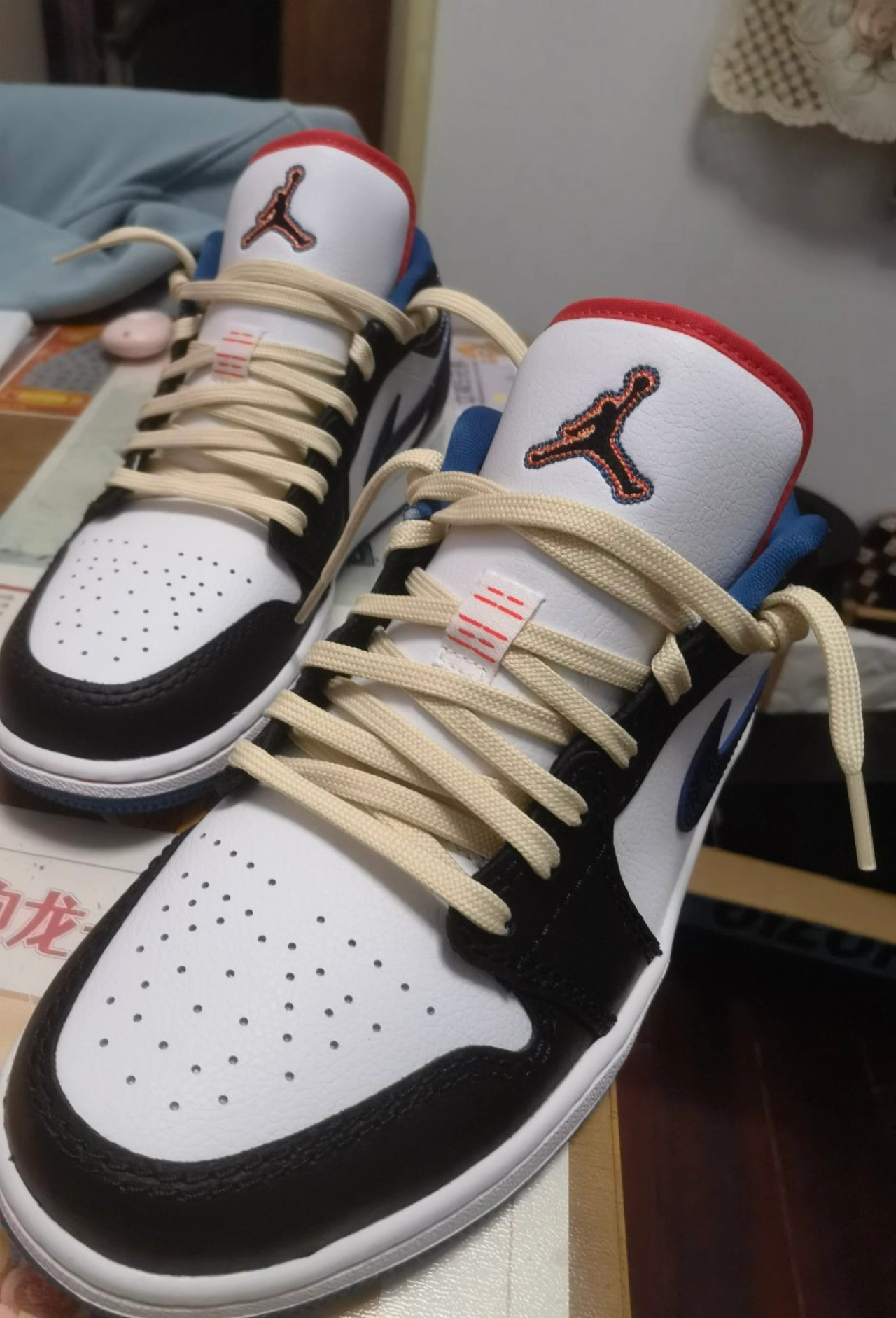 custom review-Air Jordan 1 Low SE "Industrial Blue Sashiko"
