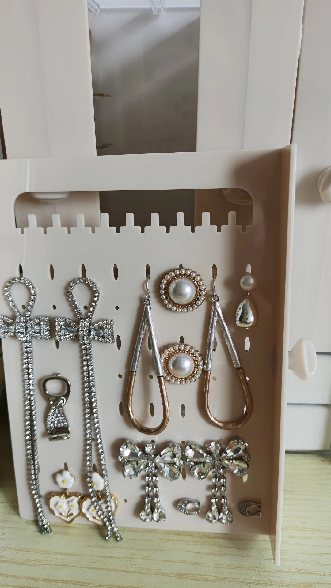 custom review-COACH Серьги-гвоздики из стерлингового серебра для женщин