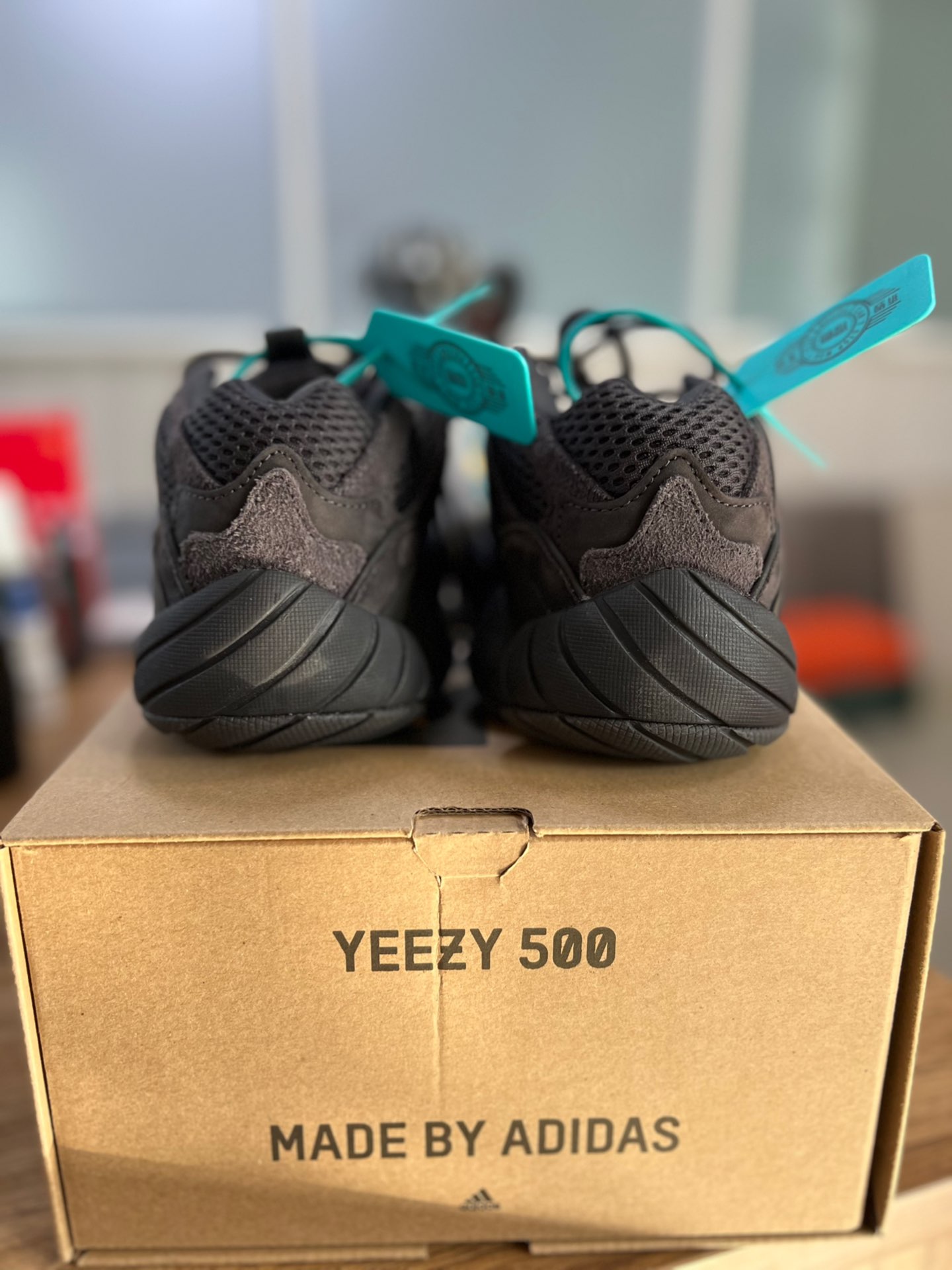 custom review-Adidas Originals Yeezy 500 Толстая подошва Низкий топ Унисекс