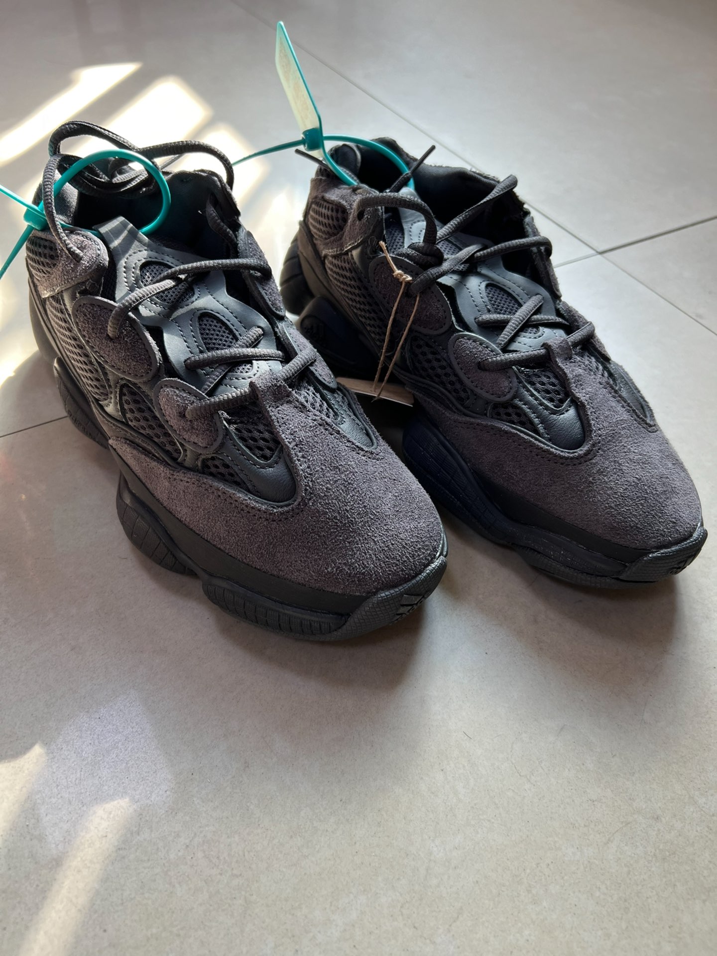 custom review-Adidas Originals Yeezy 500 Толстая подошва Низкий топ Унисекс