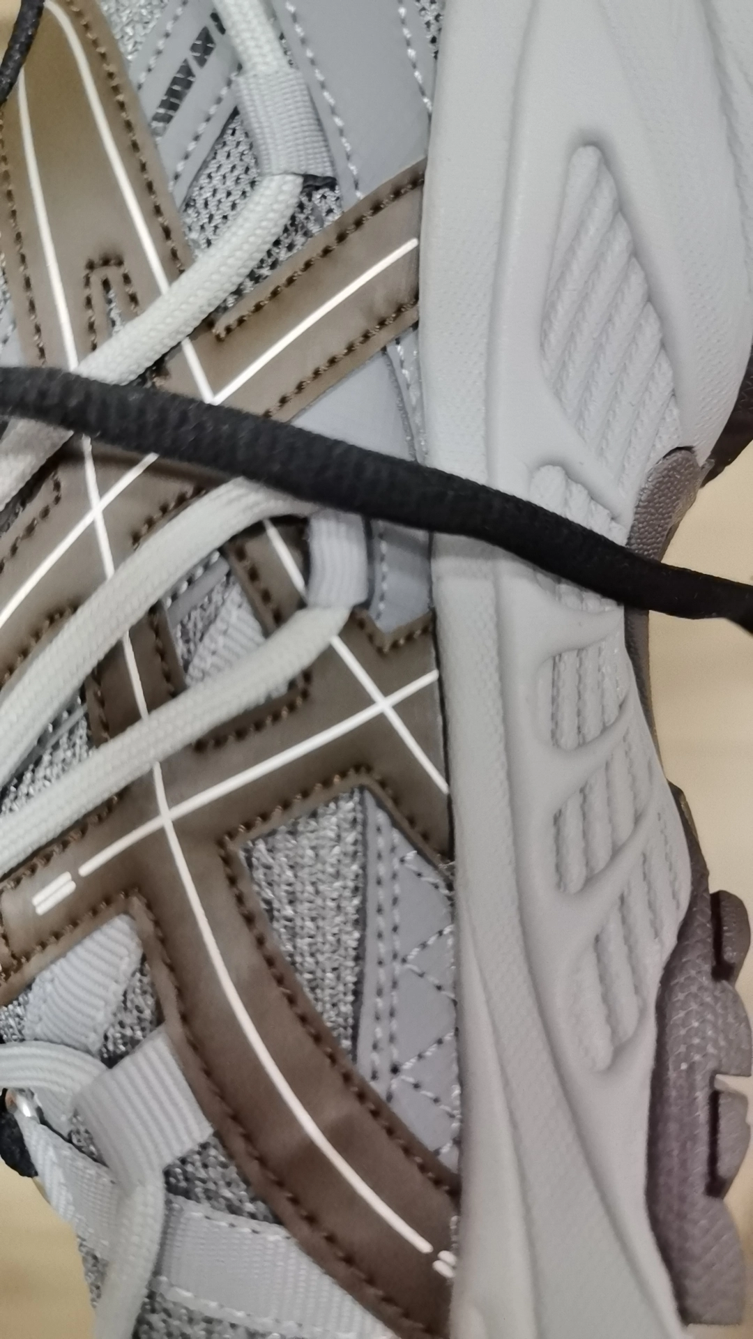 custom review-Asics Gel Kahana TR V2 Текстиль Синтетическая кожа Спортивная низкая повседневная обувь Унисекс Серый Коричневый