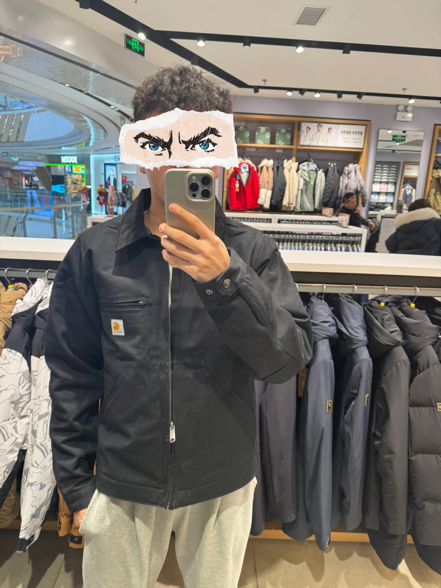 custom review-Carhartt 103828 J01 J001 J97 Улучшенный уровень 1 устойчивый к холоду куртка Detroit мужская