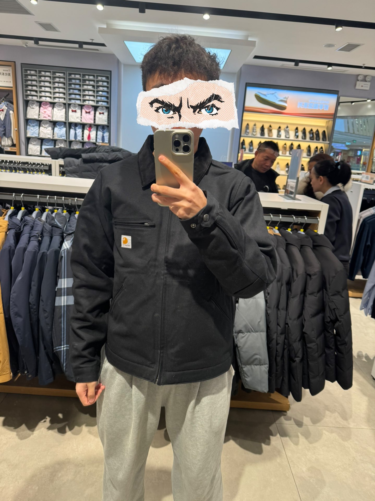 custom review-Carhartt 103828 J01 J001 J97 Улучшенный уровень 1 устойчивый к холоду куртка Detroit мужская