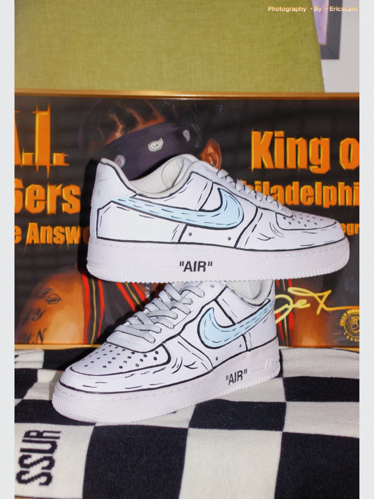 新年穿新鞋 | 手绘二次元空军一号真耐看!