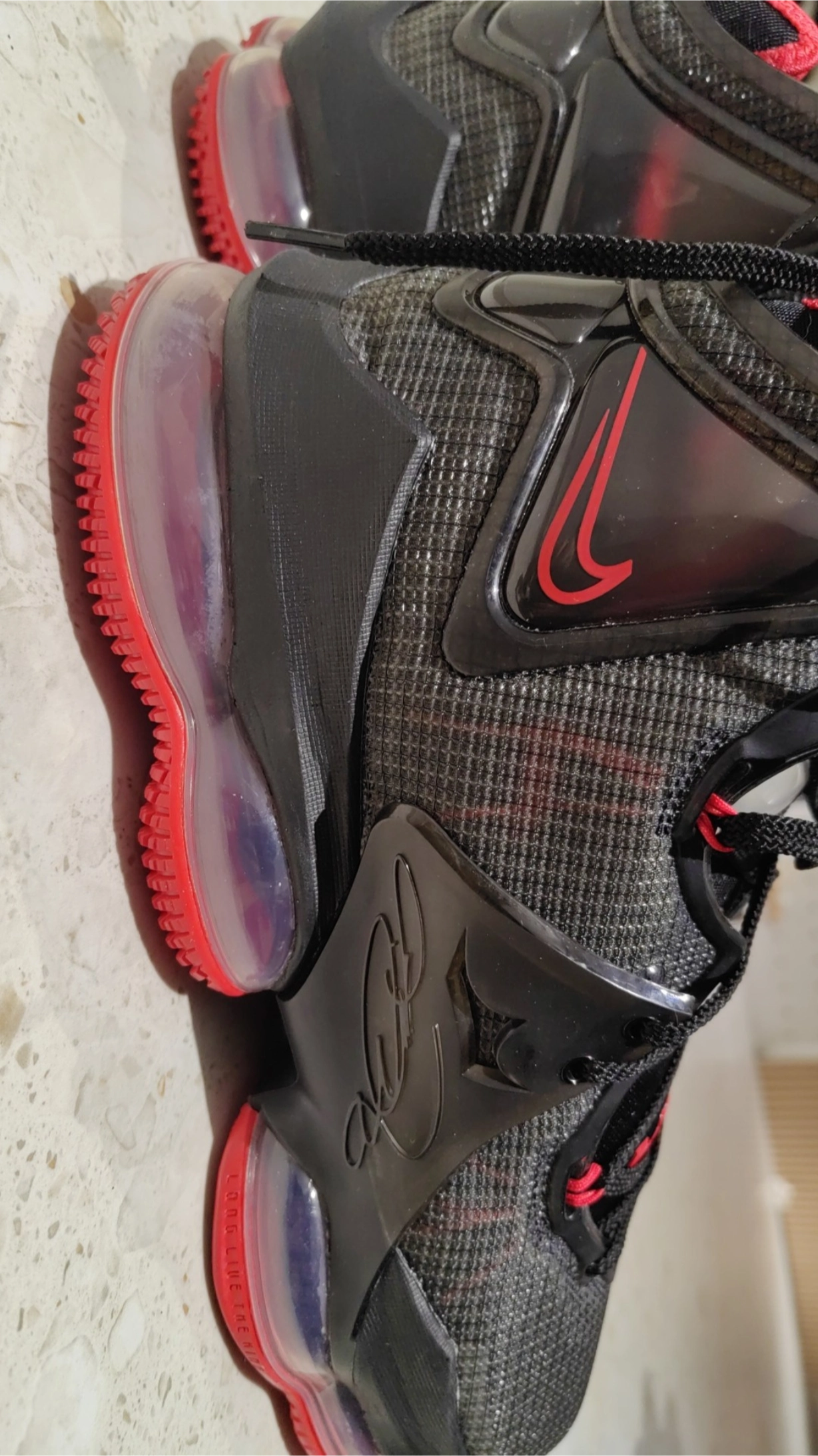 custom review-Nike Lebron 19 Баскетбольные кроссовки High Топ Унисекс