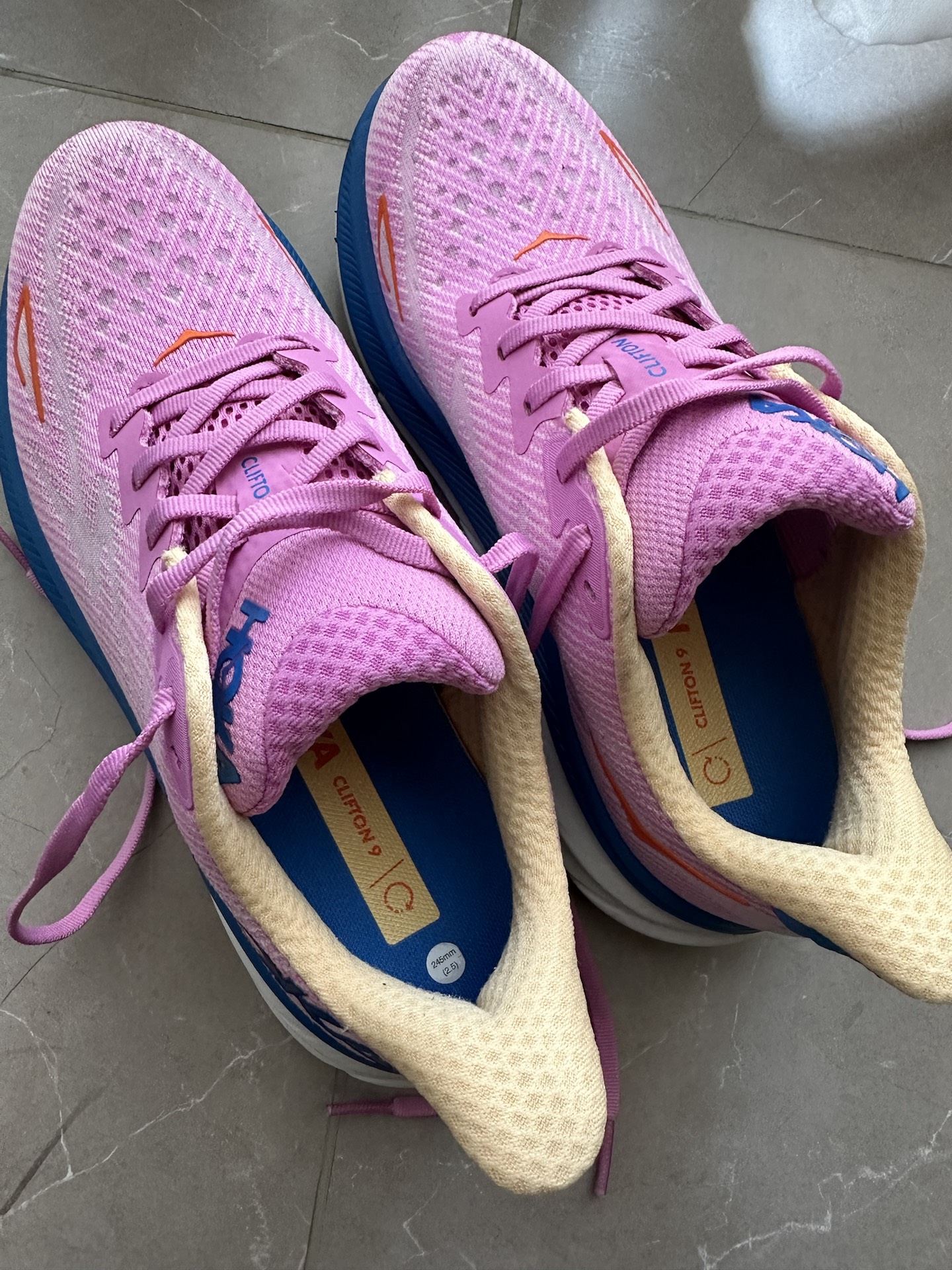 custom review-HOKA ONE ONE Clifton 9 Low Топ Повседневные Беговые Кроссовки Женские Розовый Фиолетовый Синий