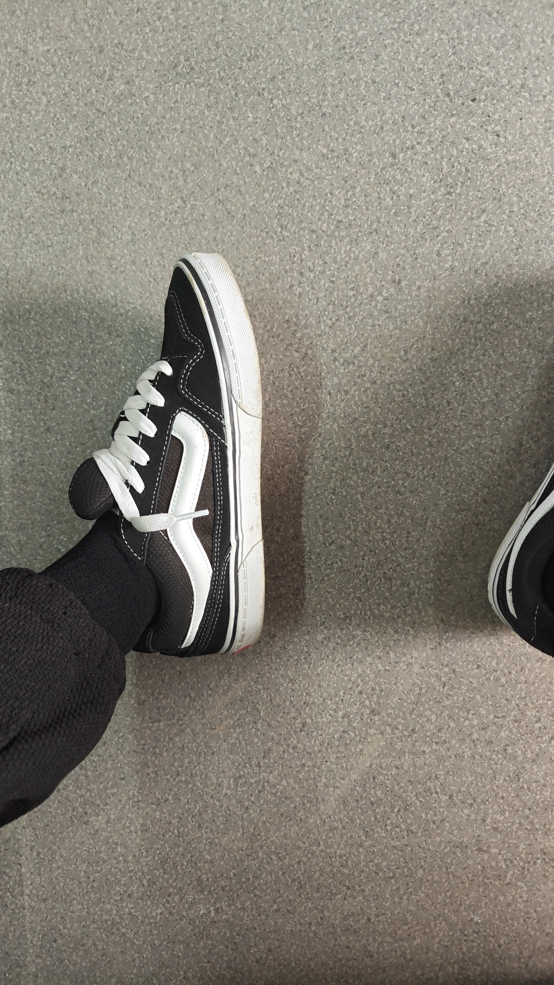 custom review-Vans Caldrone Износостойкие Низкие Кеды Унисекс Черный Белый