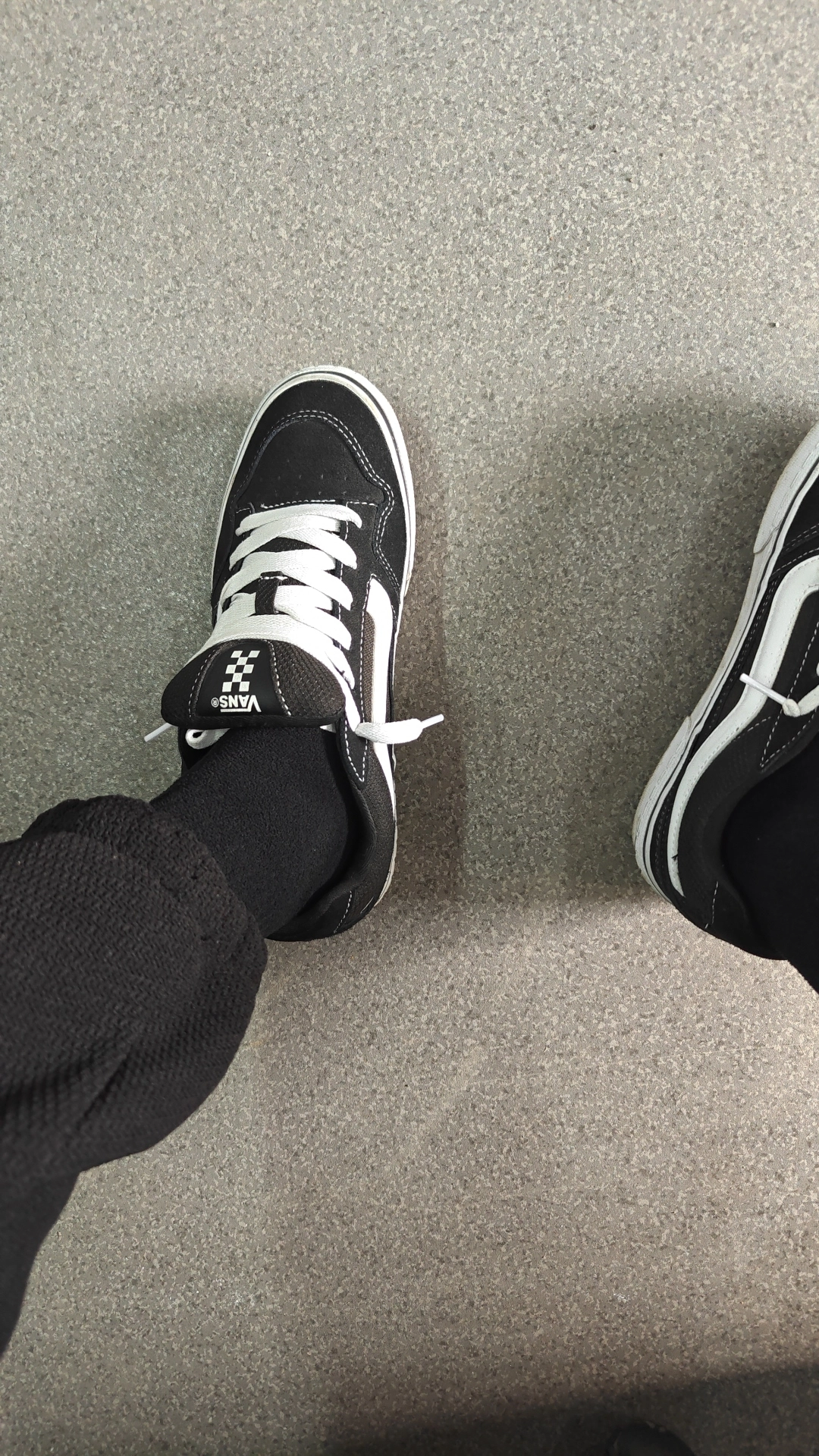 custom review-Vans Caldrone Износостойкие Низкие Кеды Унисекс Черный Белый