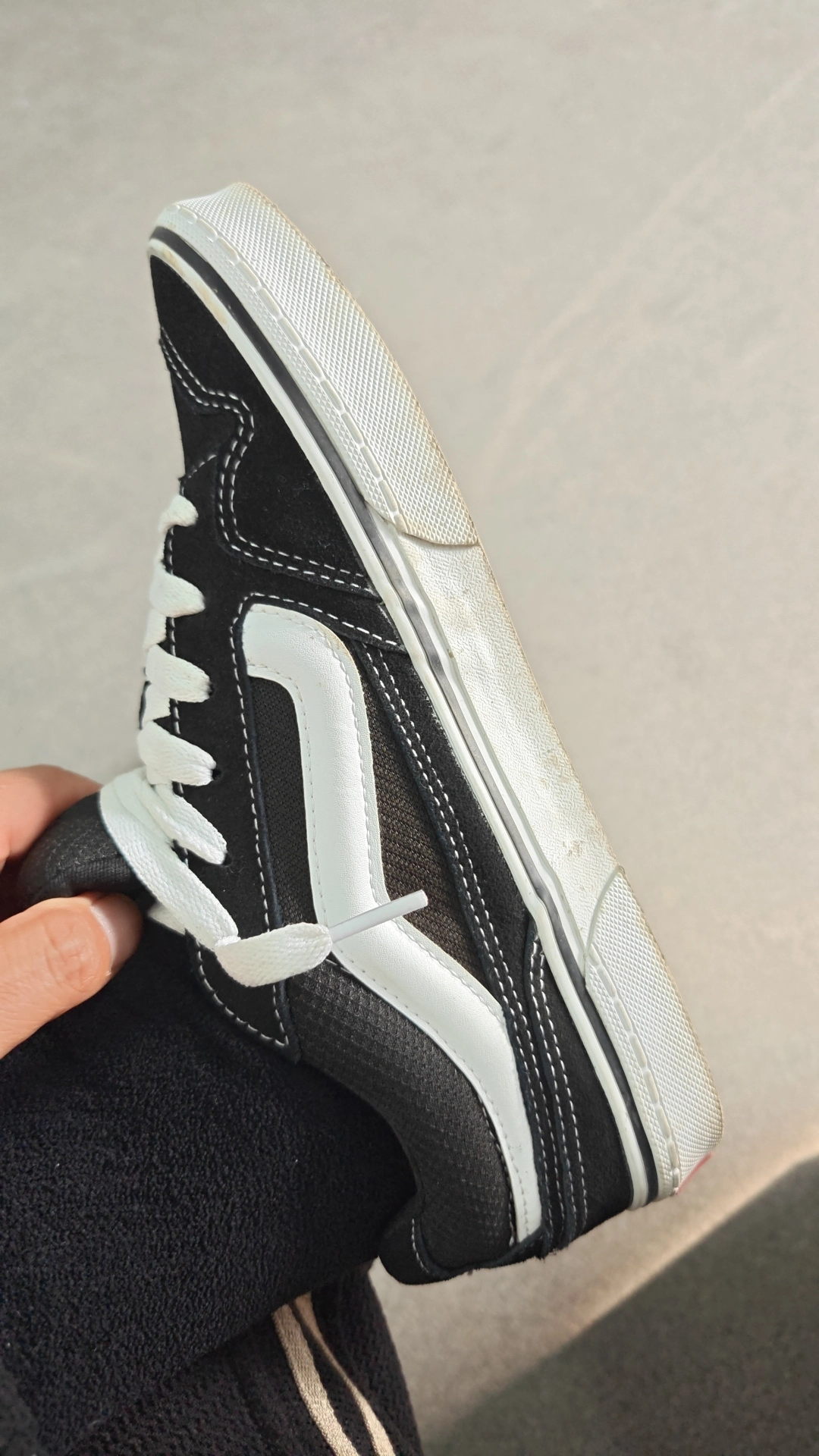 custom review-Vans Caldrone Износостойкие Низкие Кеды Унисекс Черный Белый