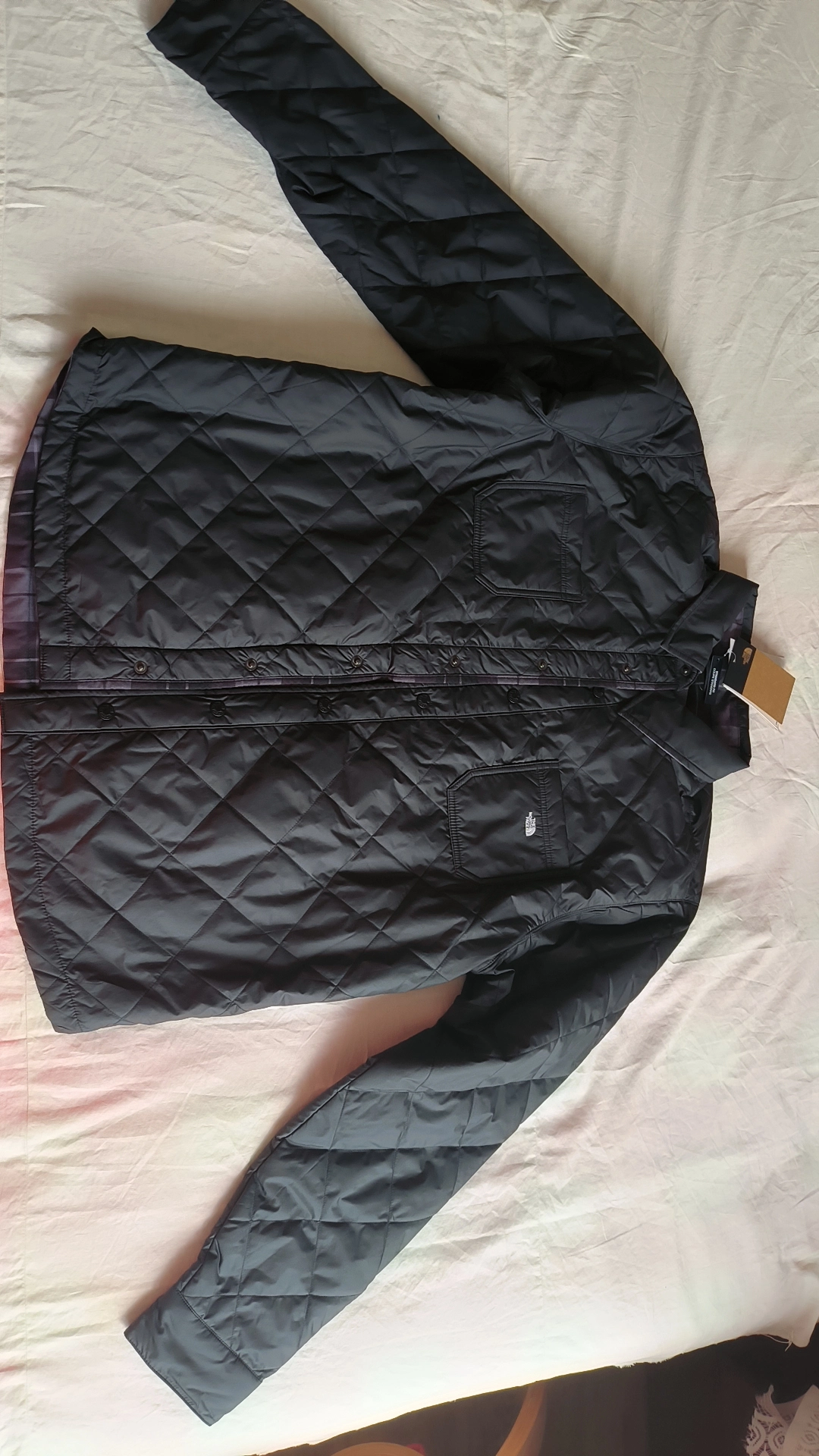 北面双面男款棉服