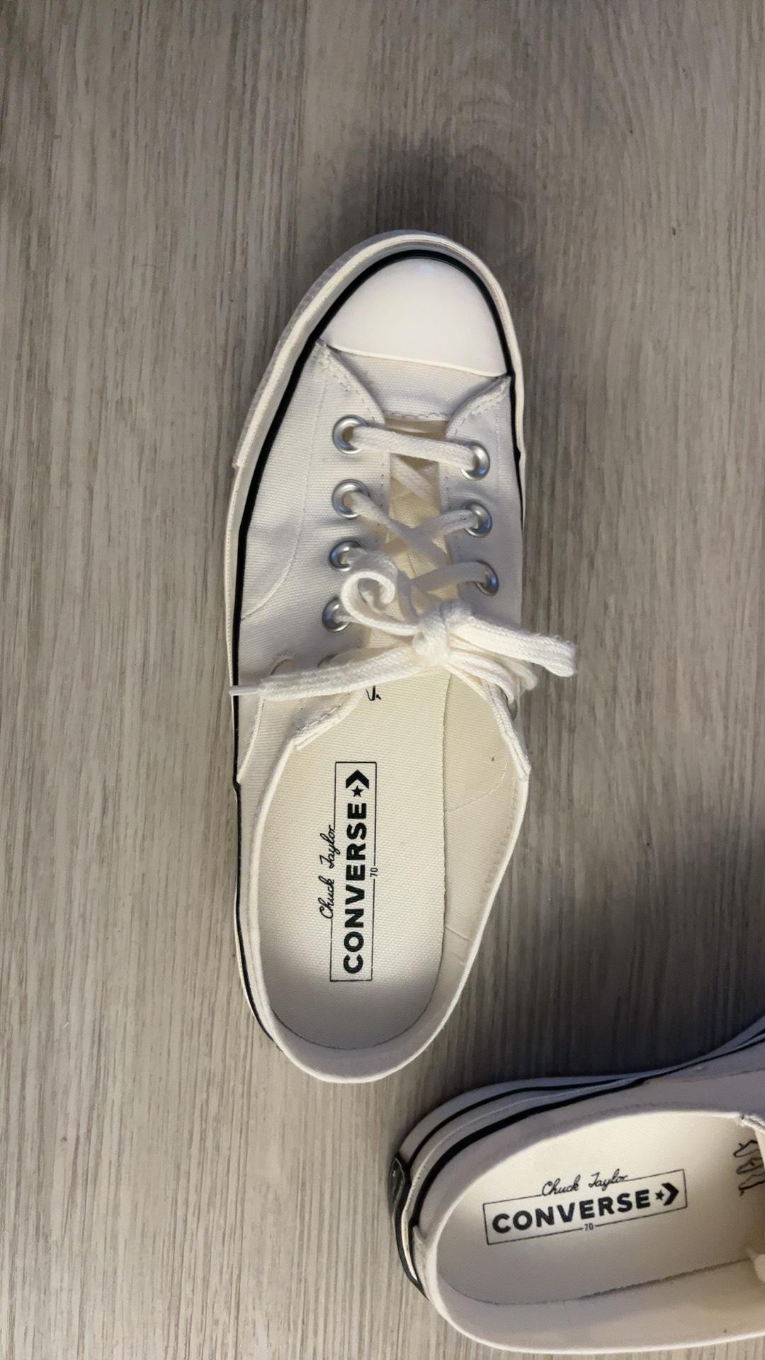 custom review-Конверс 1970s Chuck Taylor All Star Износостойкие Низкие Кеды Унисекс Экрю