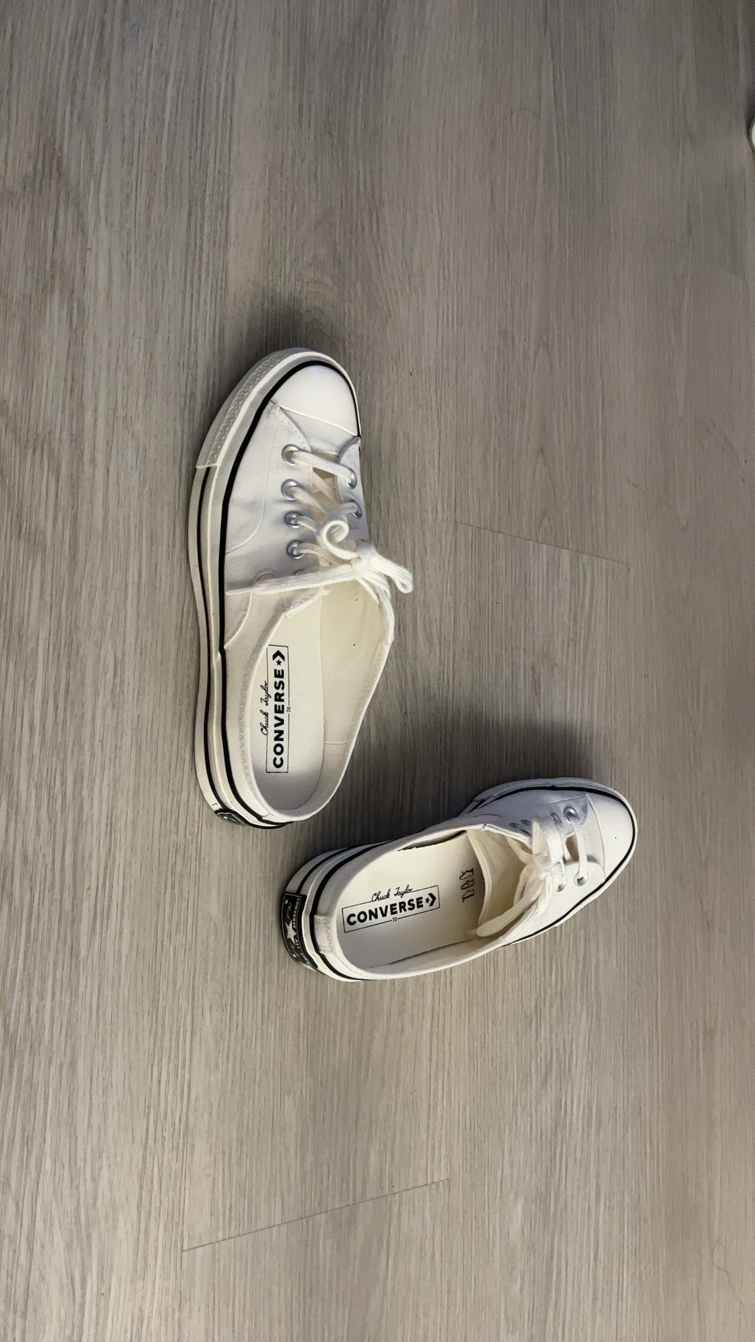 custom review-Конверс 1970s Chuck Taylor All Star Износостойкие Низкие Кеды Унисекс Экрю