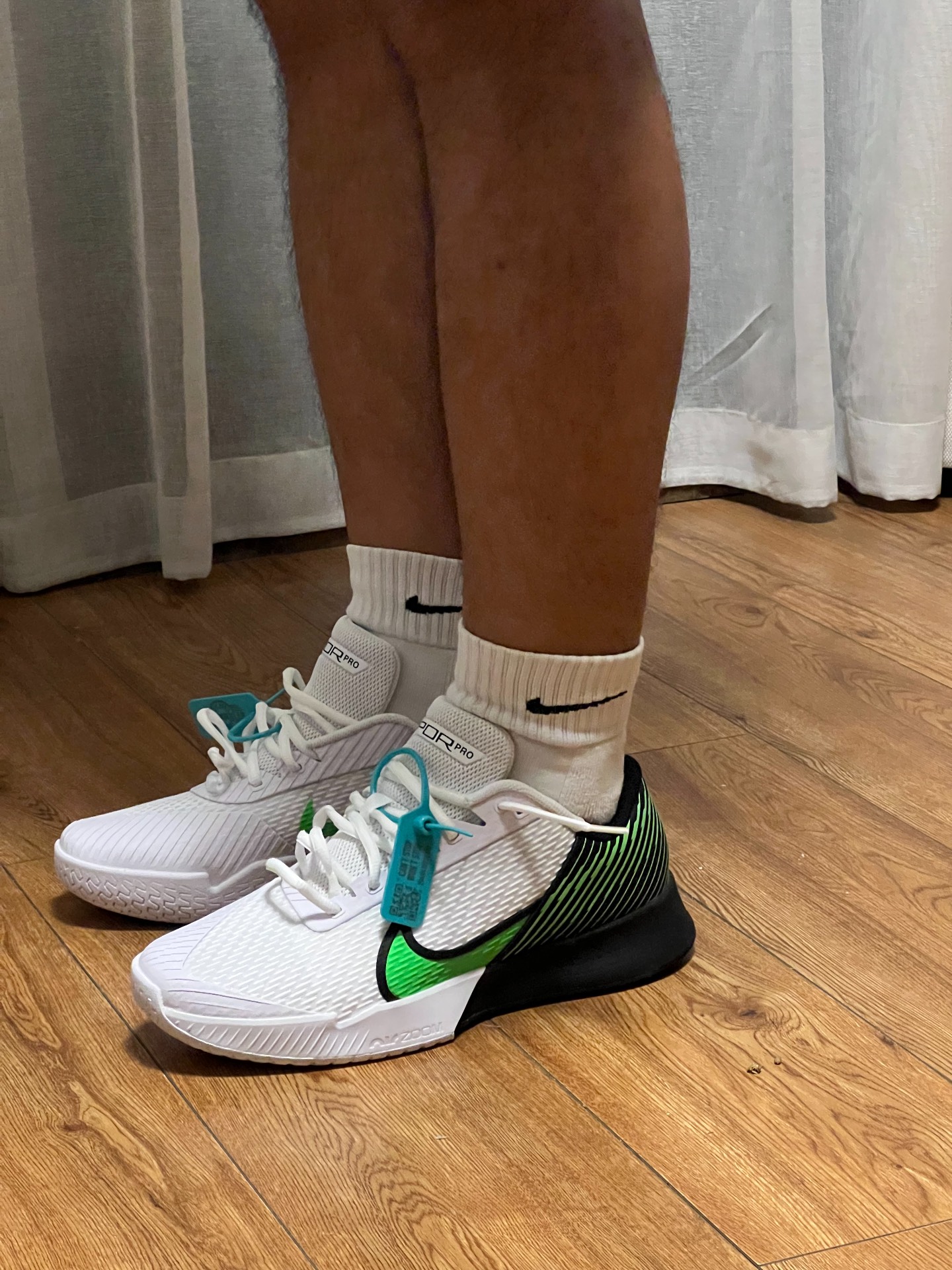 custom review-Nike Air Zoom Vapor Pro 2 Hc Теннисные кроссовки Мужские Белый Зеленый