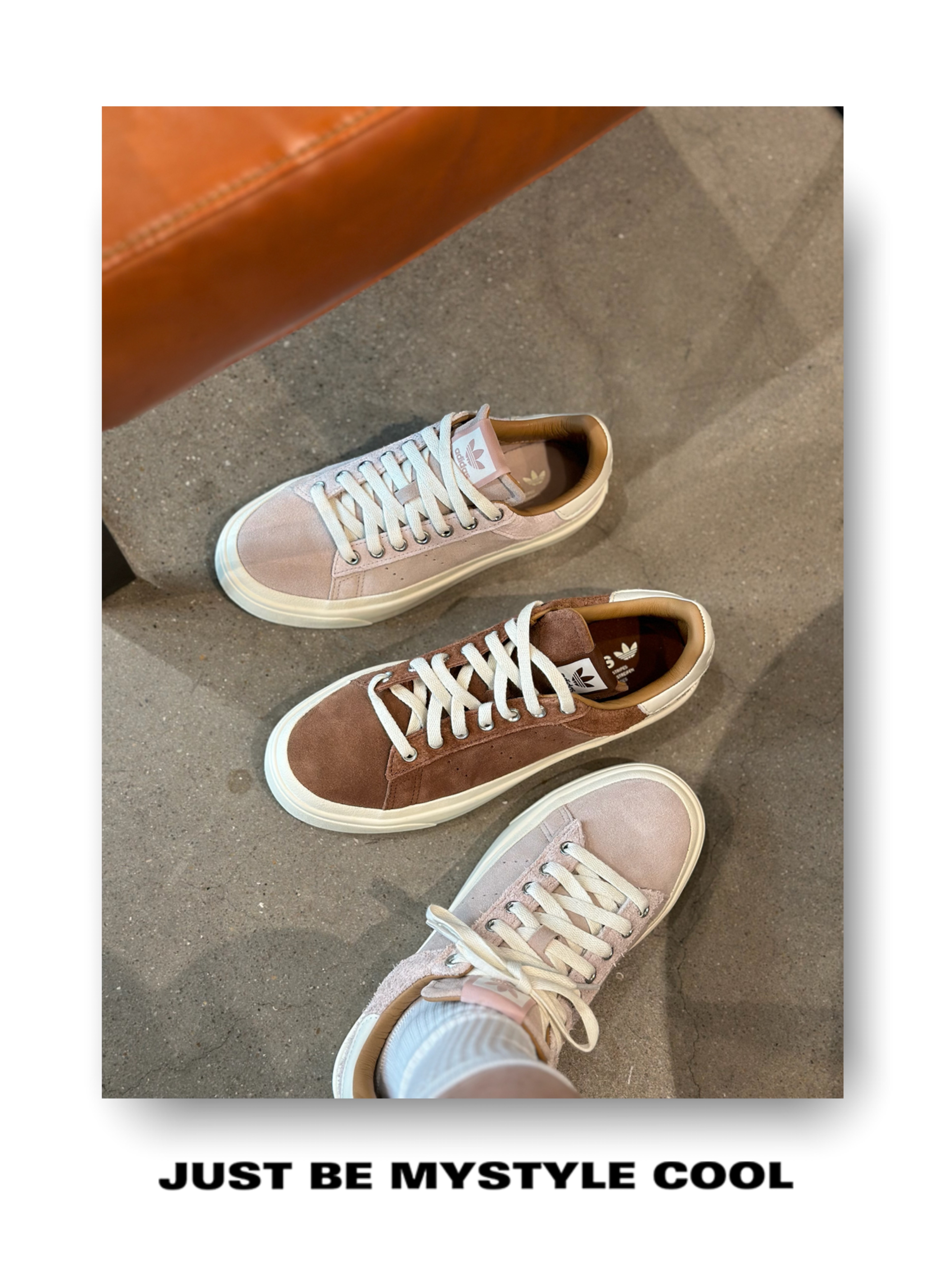 史密斯adidas经典鞋款升级!很有质感哦!