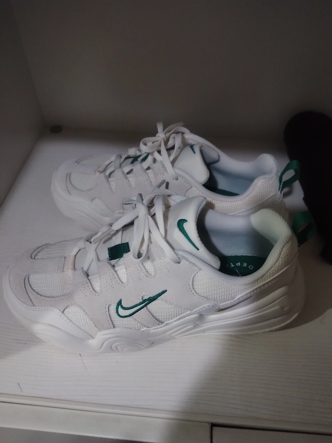 custom review-Nike Tech Hera Low Топ Повседневная обувь Женская Экрю