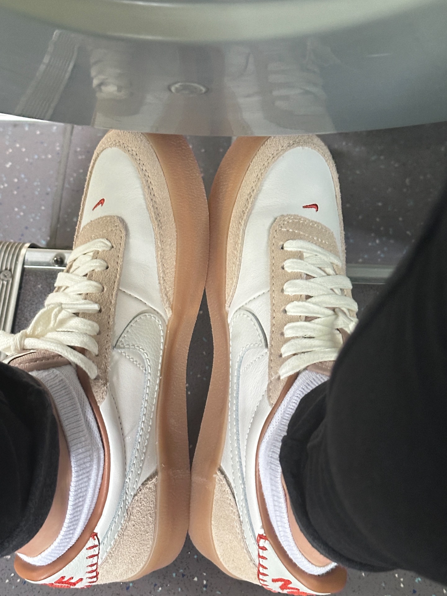 custom review-Nike Killshot 2 Slip-on Устойчивые к истиранию Низкий Топ Скейтборд Кроссовки Женские Коричневый Белый