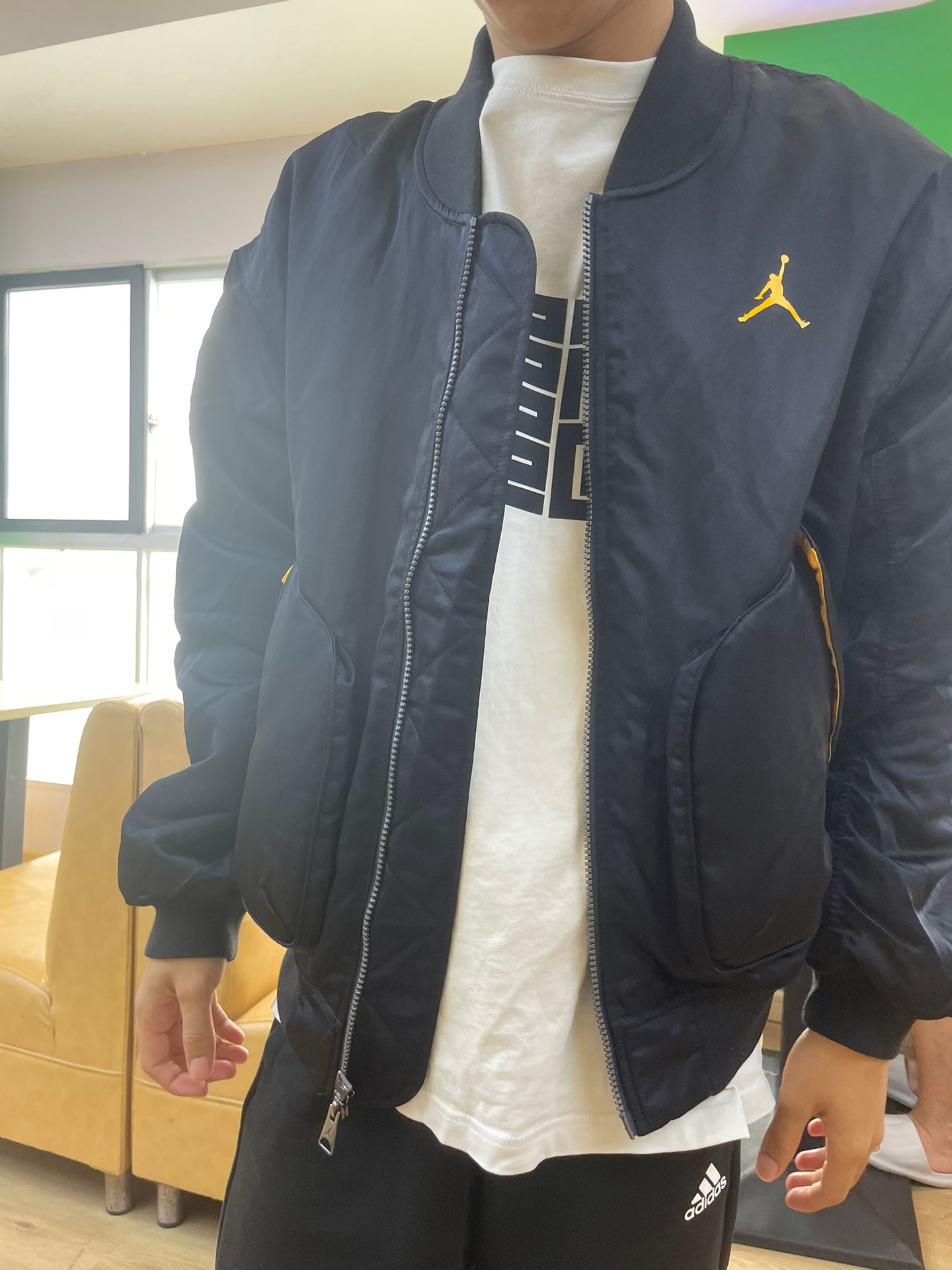 custom review-Джордан Куртки и Пальто Мужские Черные