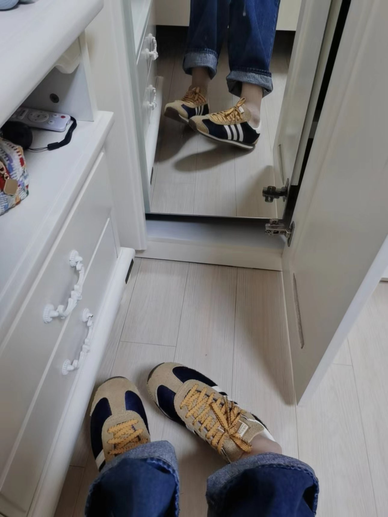 custom review-Adidas Originals COUNTRY OG Casual Low Top Коричневый Синий Унисекс