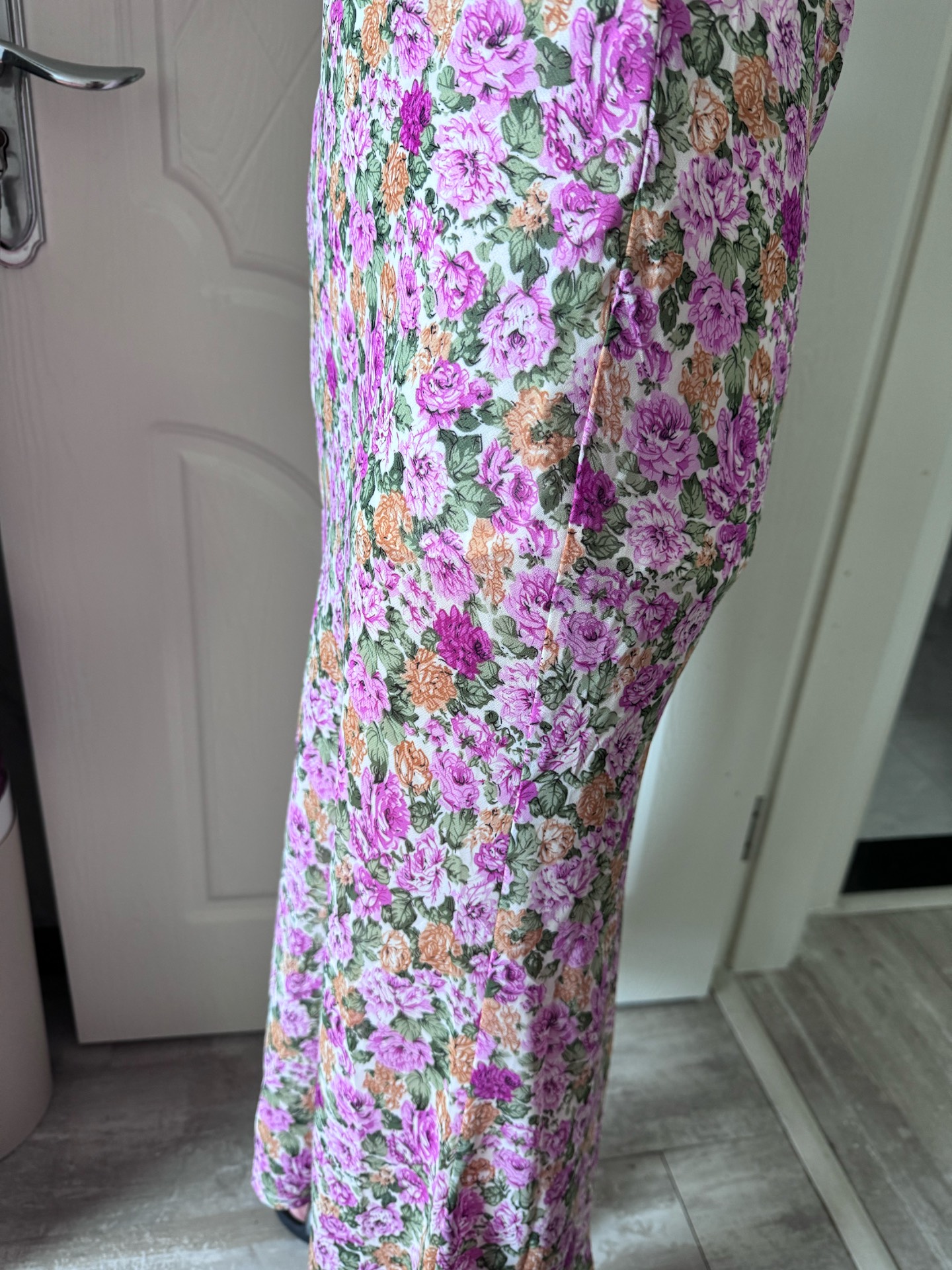 custom review-PRINCESS POLLY Платье-комбинация Emily Maxi Dress Slip Женское Розовое