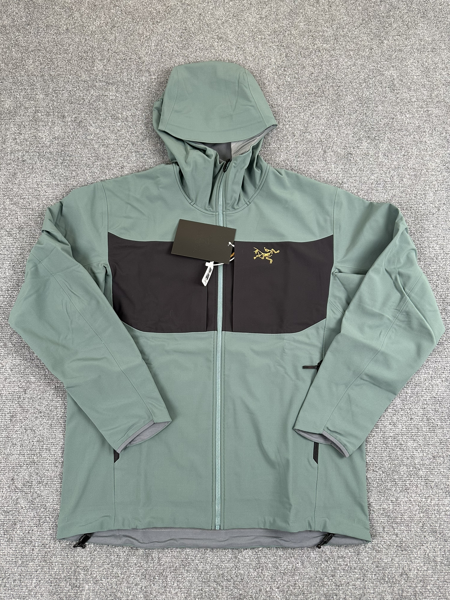 魔法绿金!始祖鸟gamma mx hoody 男款连帽软壳衣夹克